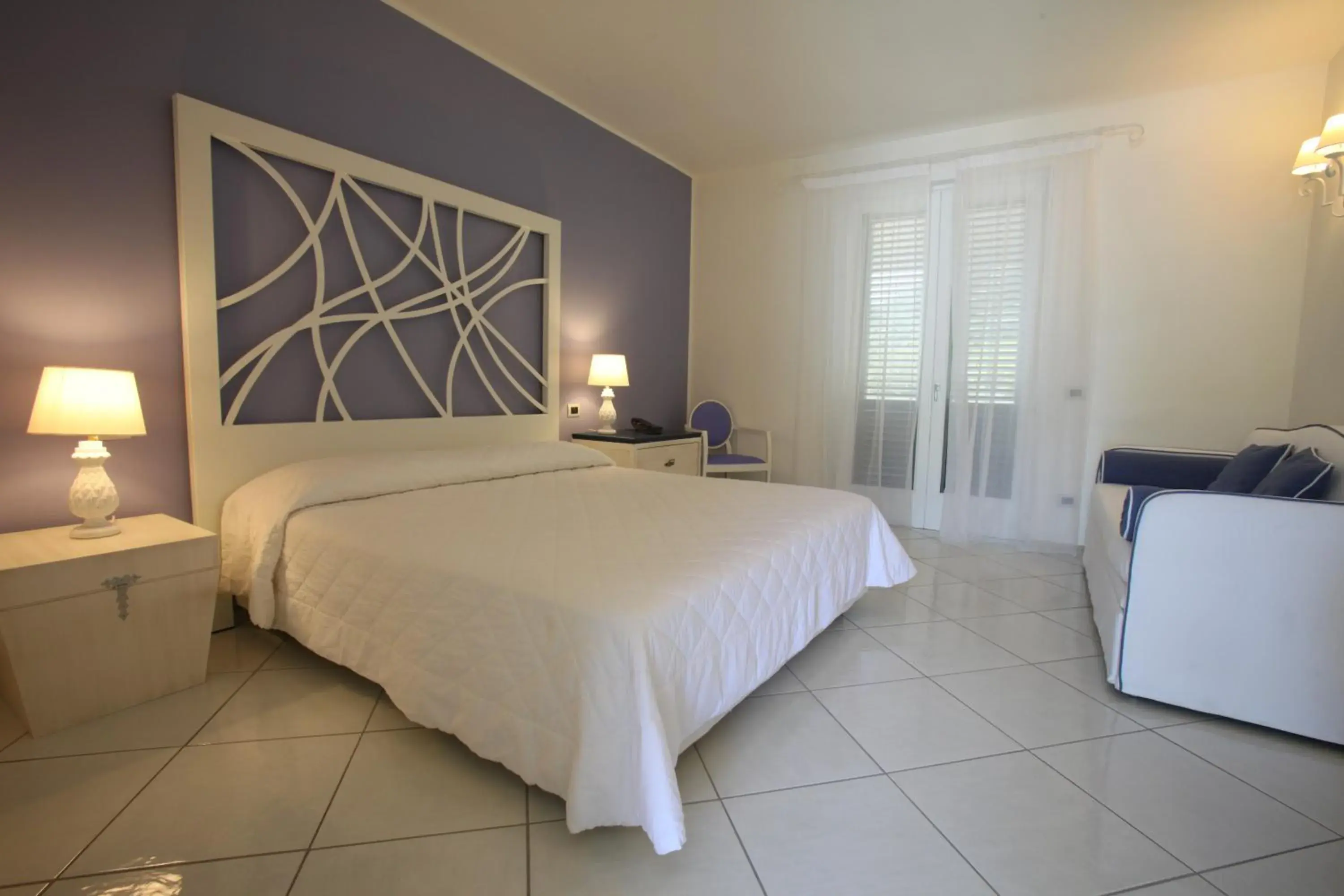 Superior Triple Room with Sea View in Hotel Mea - Aeolian Charme Superior Triple Room with Sea View in Hotel Mea - Aeolian Charme