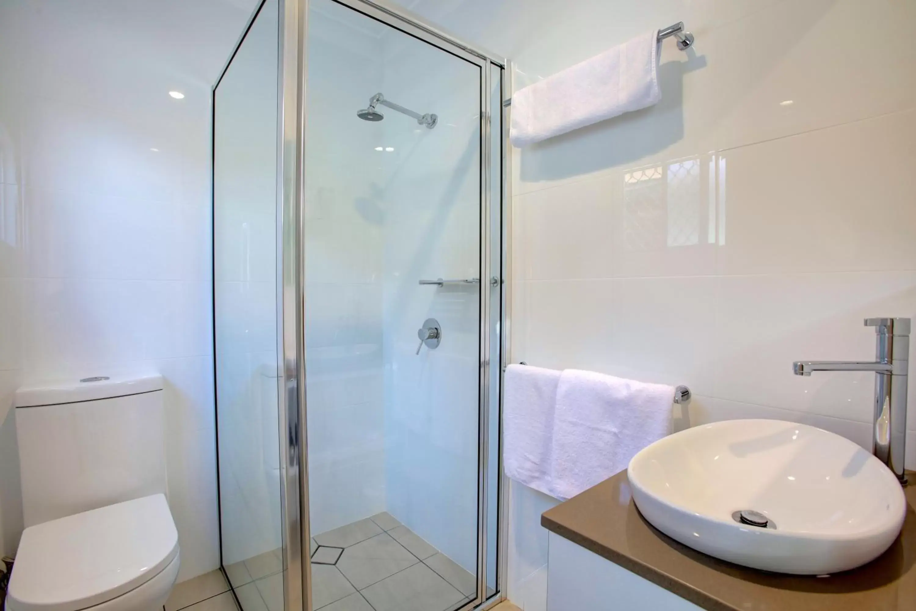 Bathroom in Beachpark Apartments Coffs Harbour