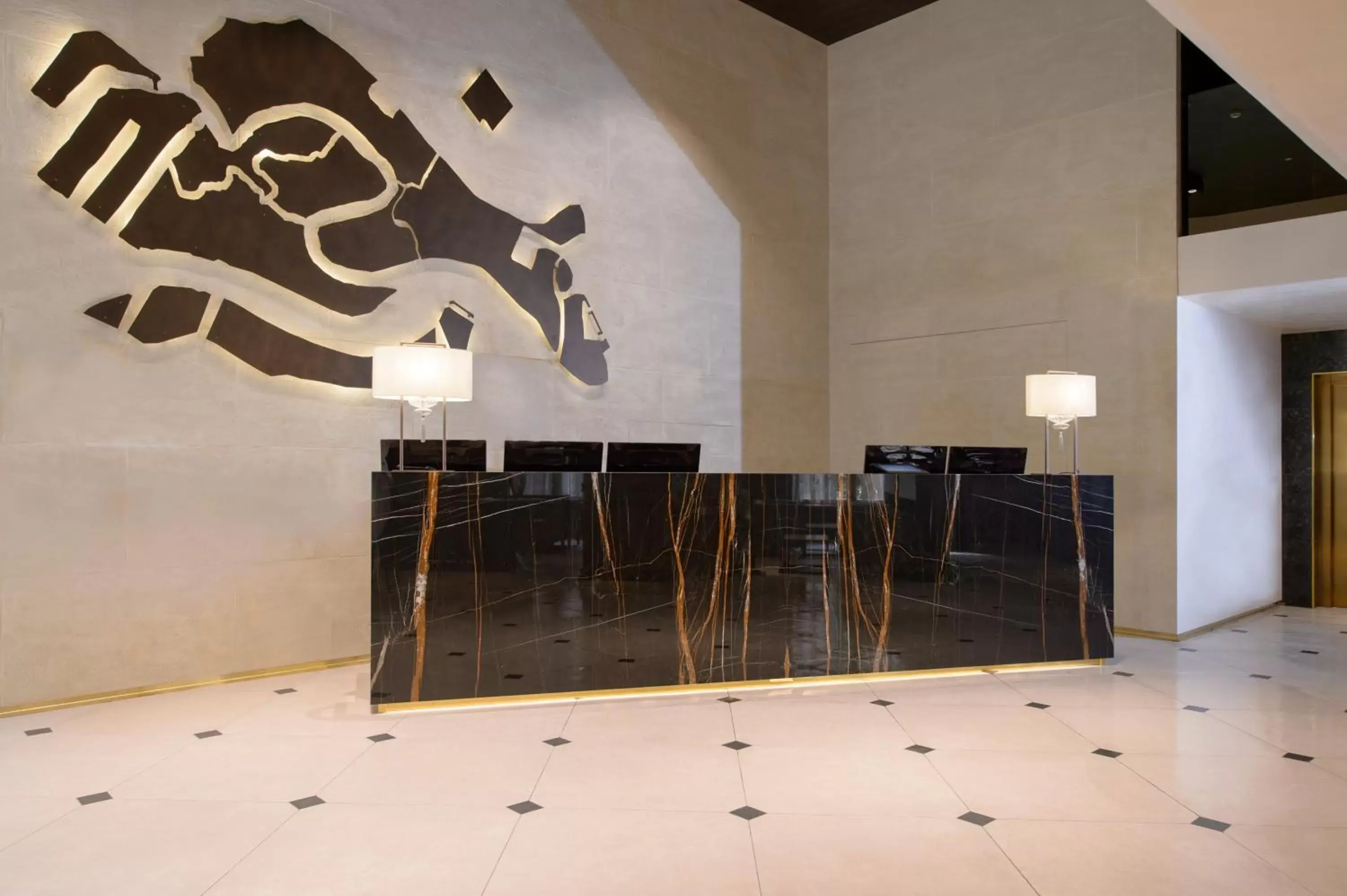 Lobby or reception in Palazzo Veneziano - Venice Collection