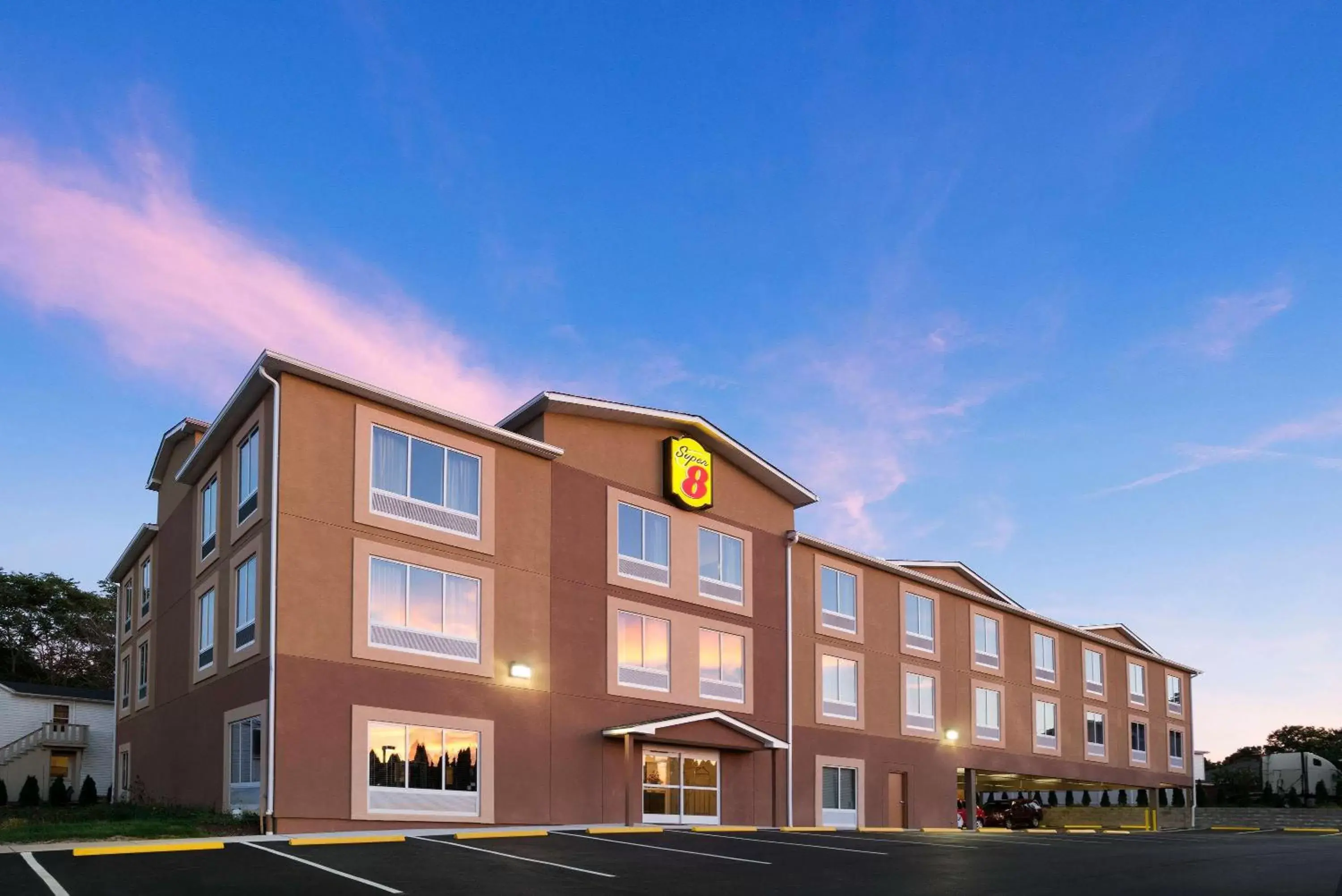 Property Building in Super 8 by Wyndham Hershey