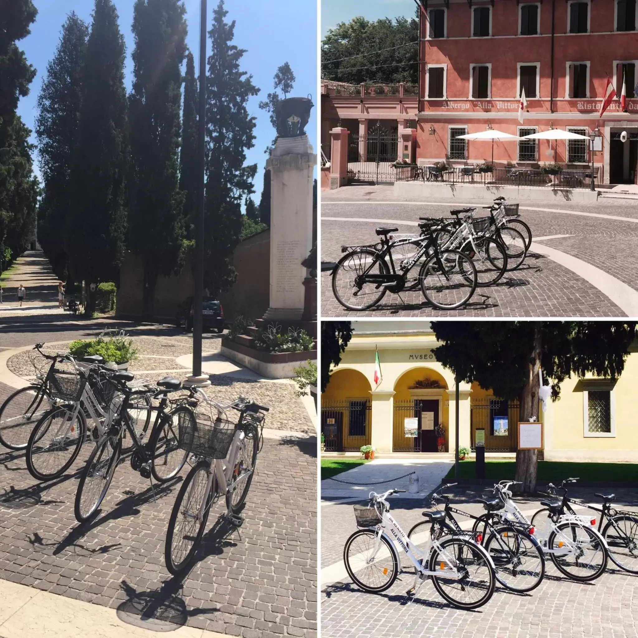 Activities, Patio/Outdoor Area in Hotel Ristorante Alla Vittoria