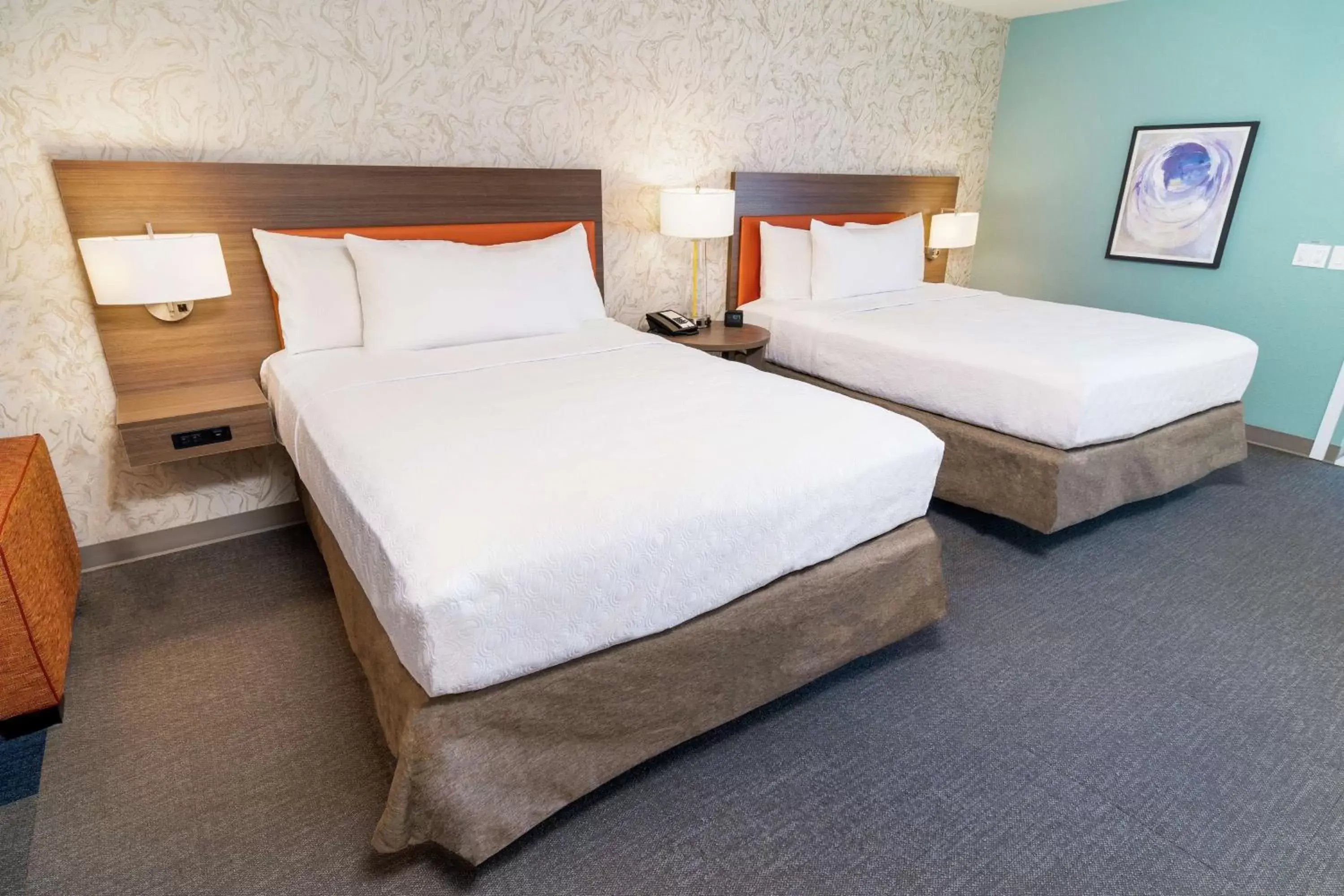 Bed in Home2 Suites by Hilton Las Vegas Stadium District