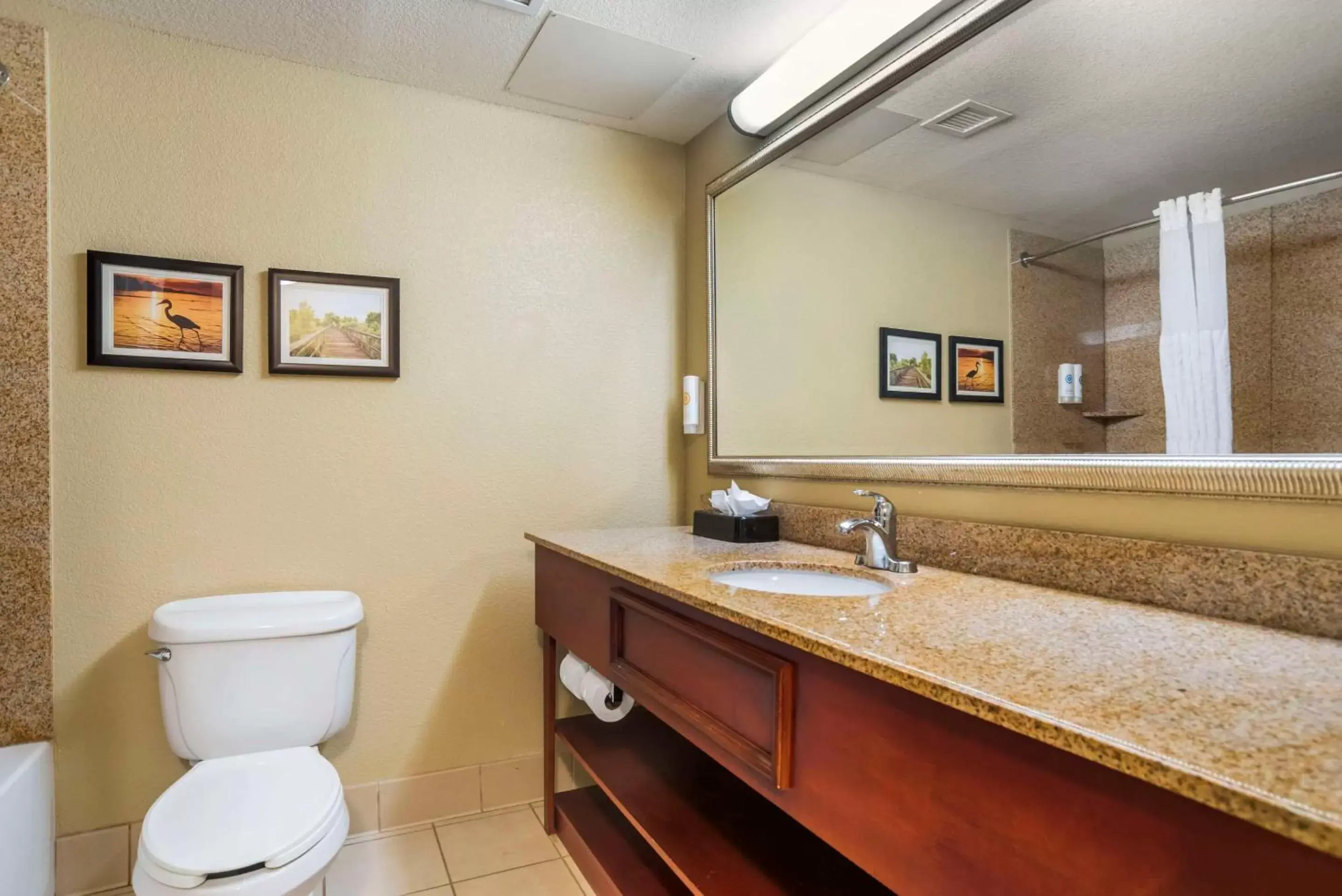 Bedroom, Bathroom in Comfort Inn & Suites Mobile near Eastern Shore Centre