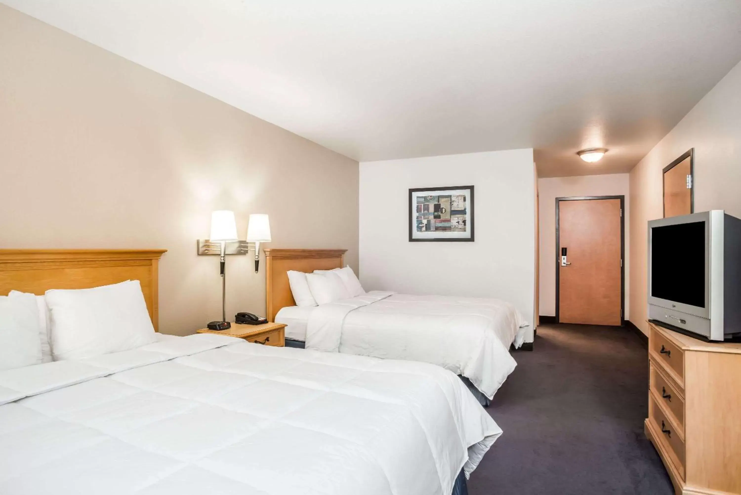 Photo of the whole room, Bed in Baymont by Wyndham Indianapolis Northeast