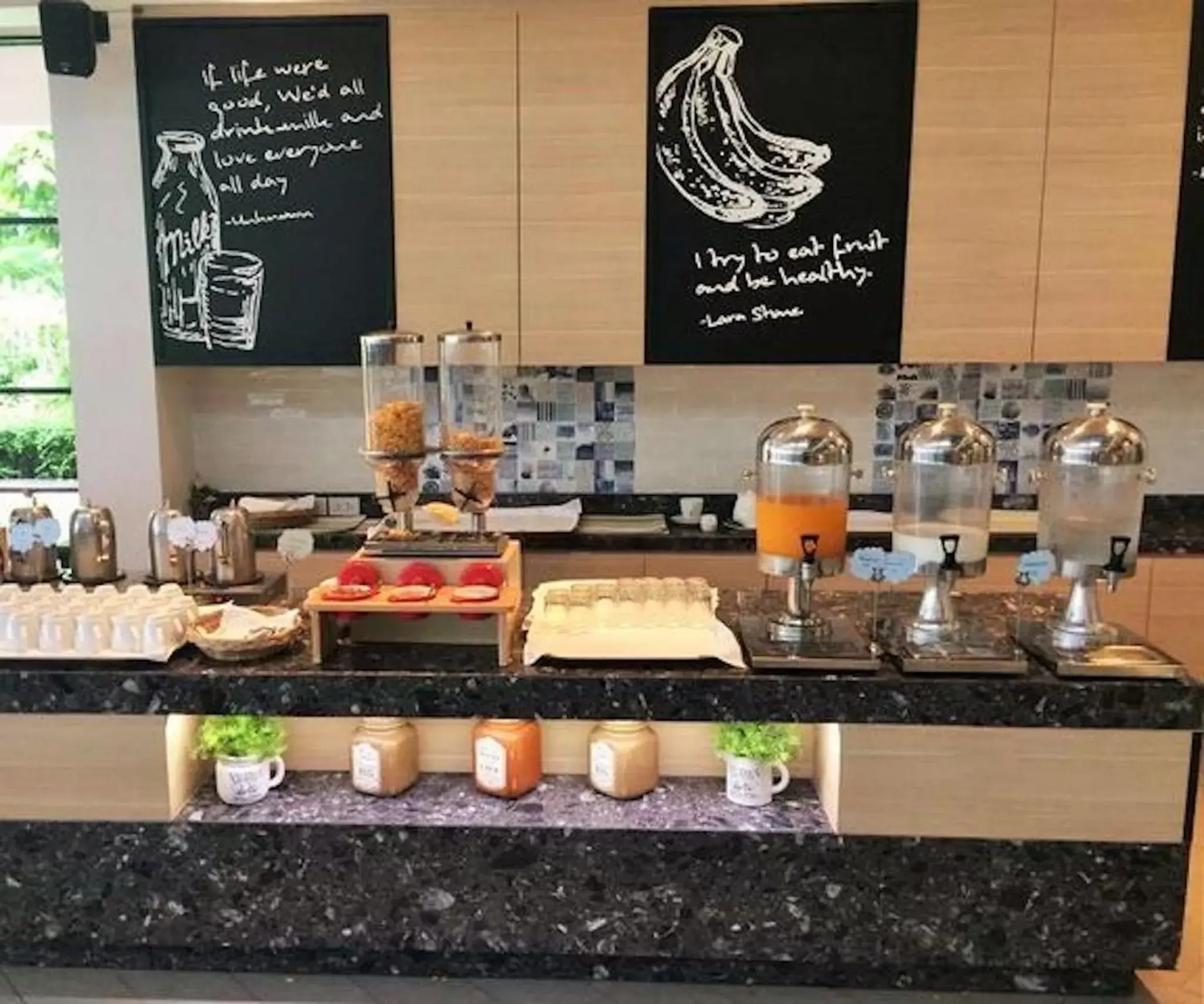 Buffet breakfast in Novotel Rayong Rim Pae Resort