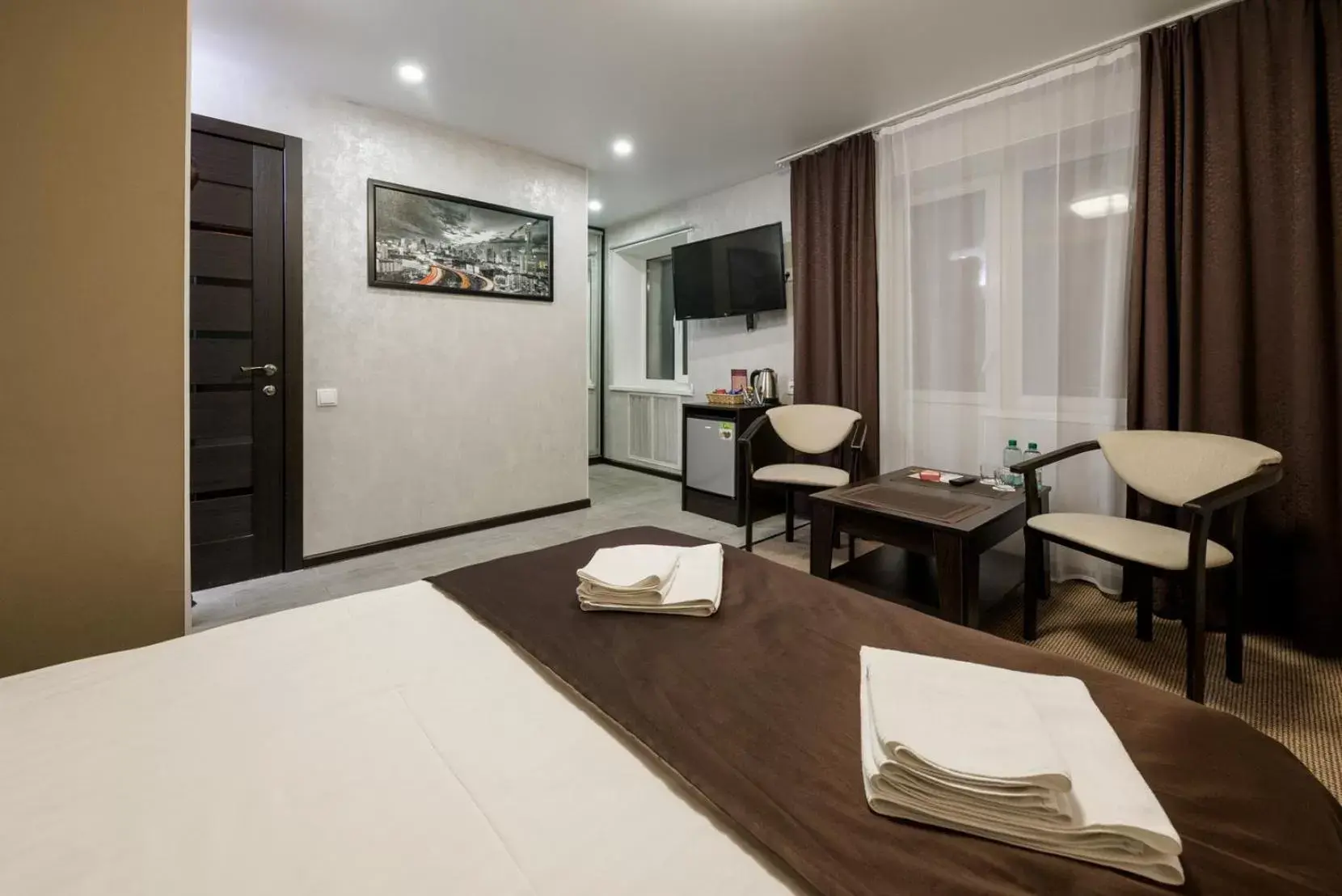 Photo of the whole room, Bed in Hotel Nivki Photo of the whole room, Bed in Hotel Nivki