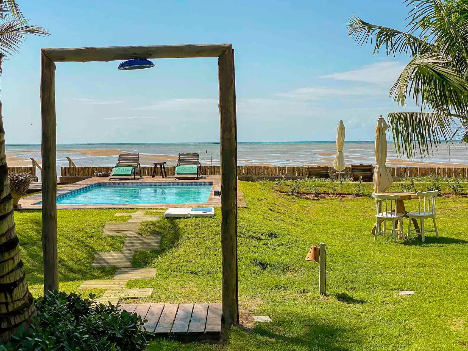 Swimming pool in Pousada Villa Tatuamunha