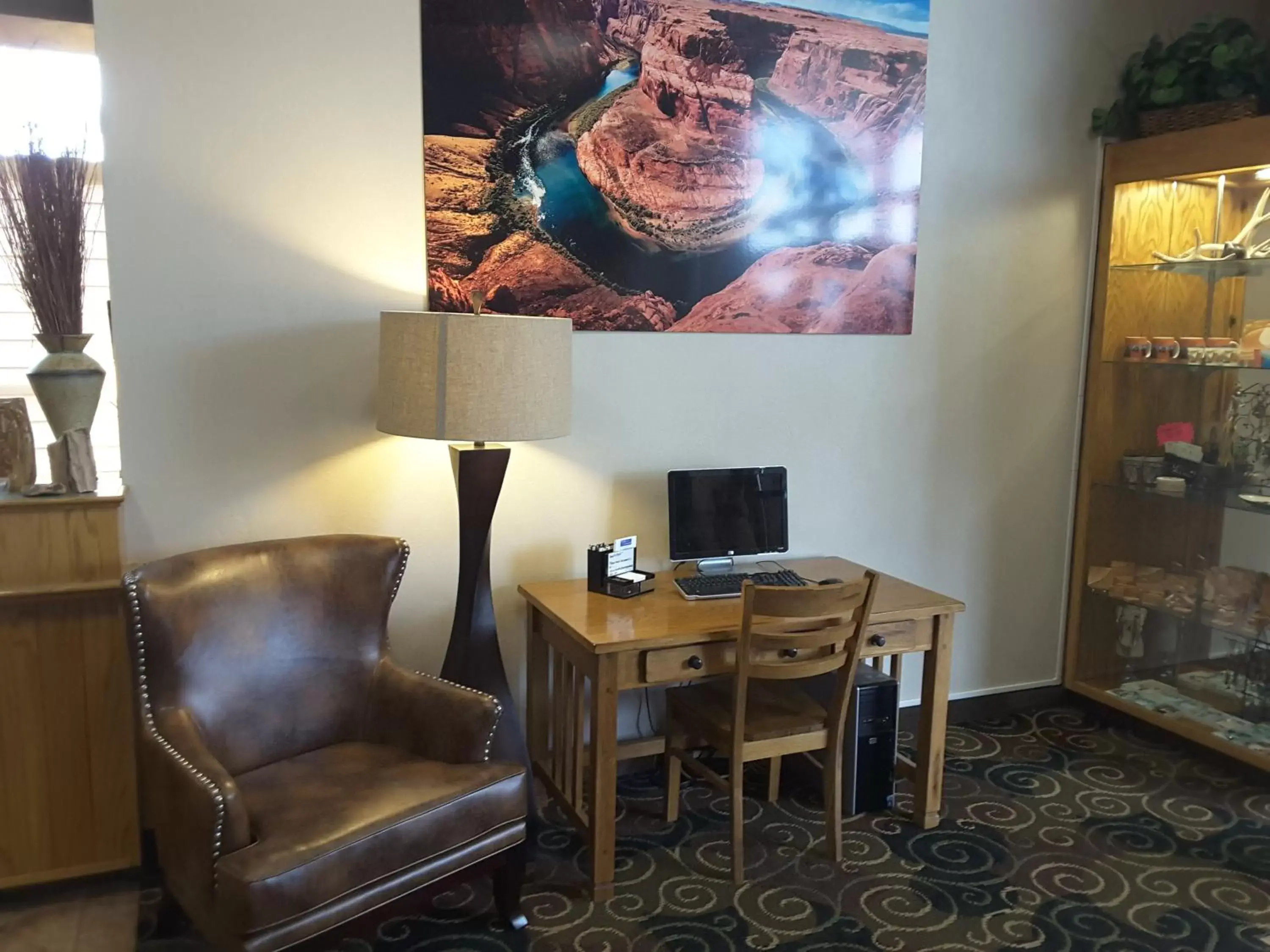 Decorative detail, TV/Entertainment Center in Inn at the Canyons