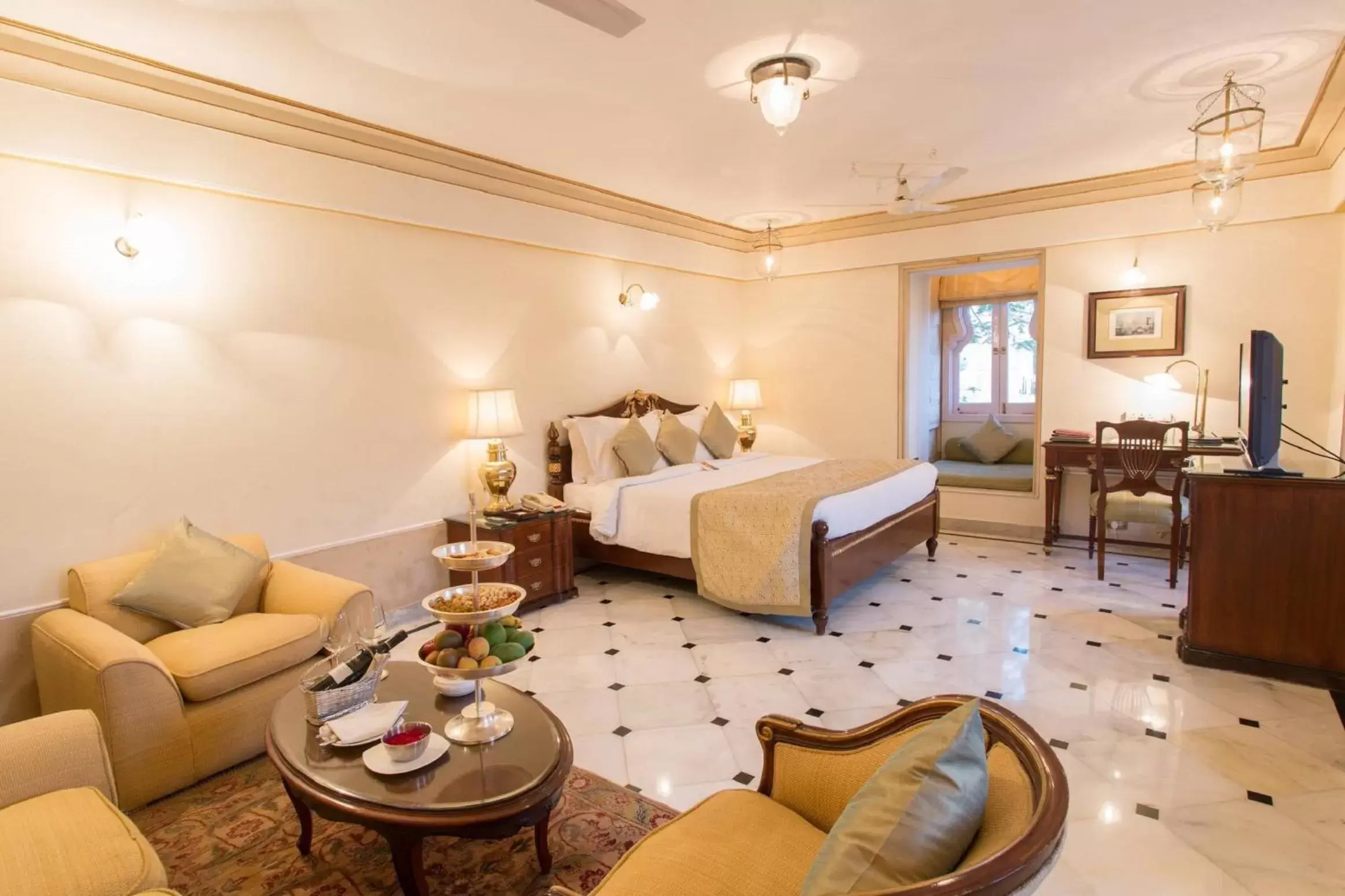 Photo of the whole room in Taj Fateh Prakash Palace Udaipur