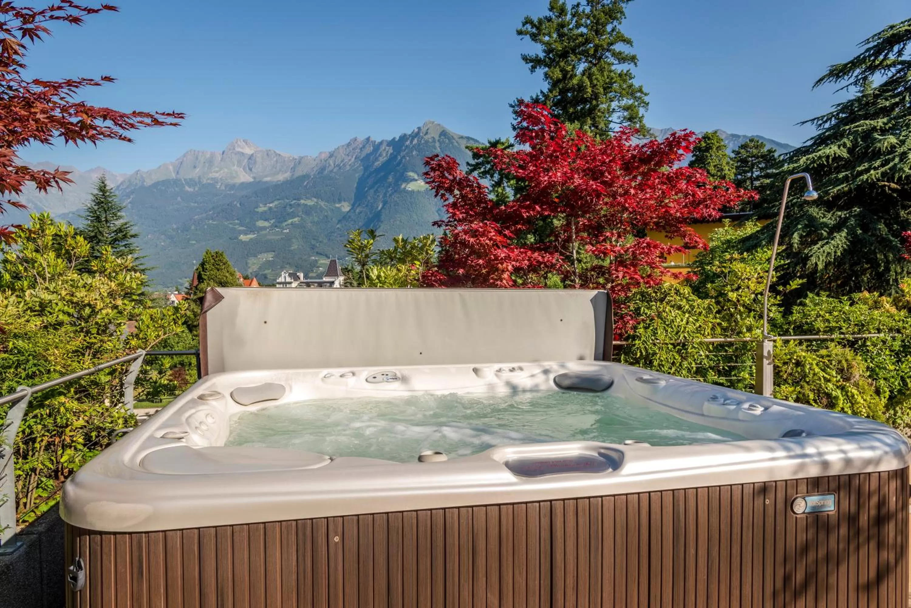 Garden in Hotel Ansitz Plantiz