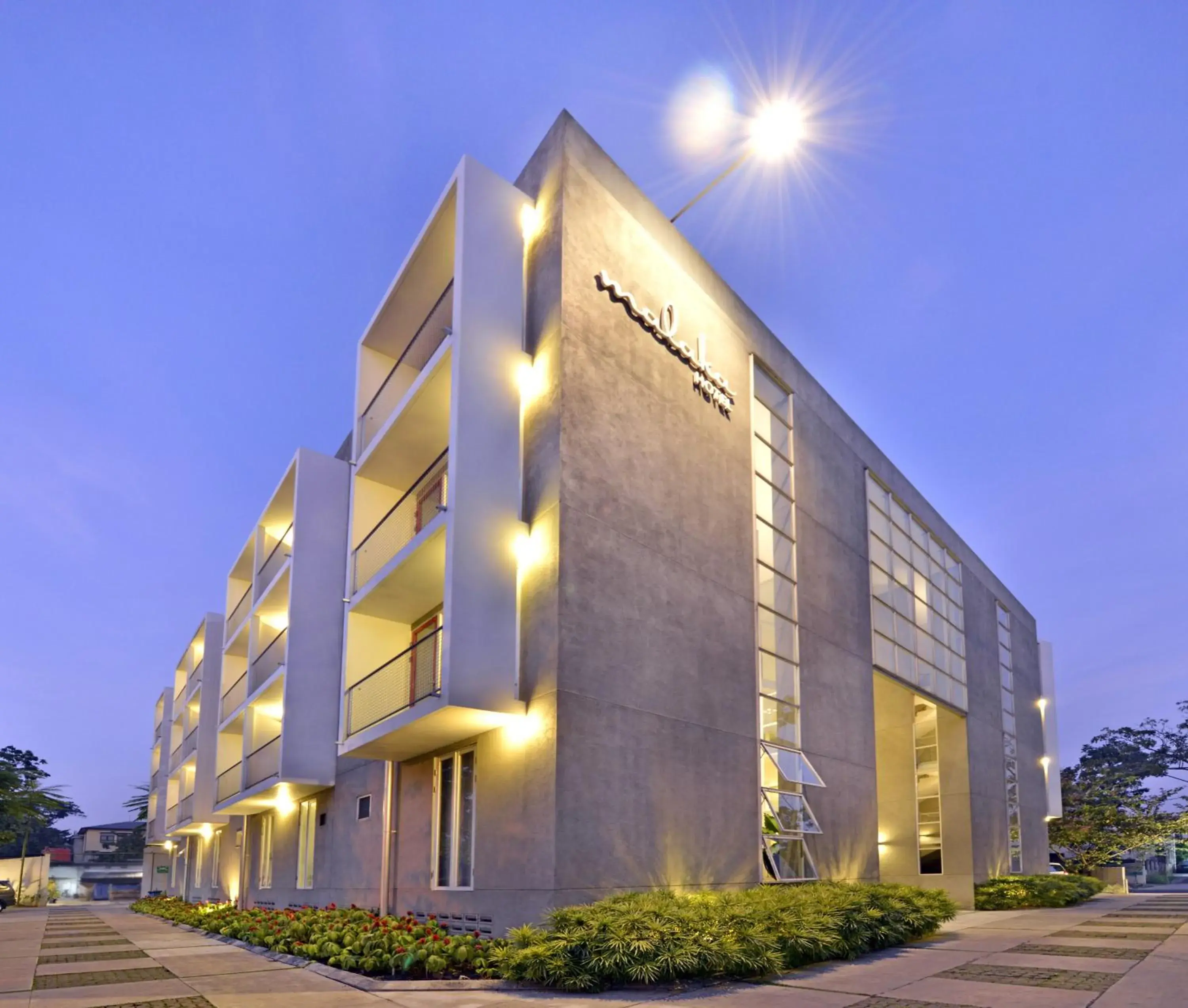 Facade/entrance, Property Building in Malaka Hotel