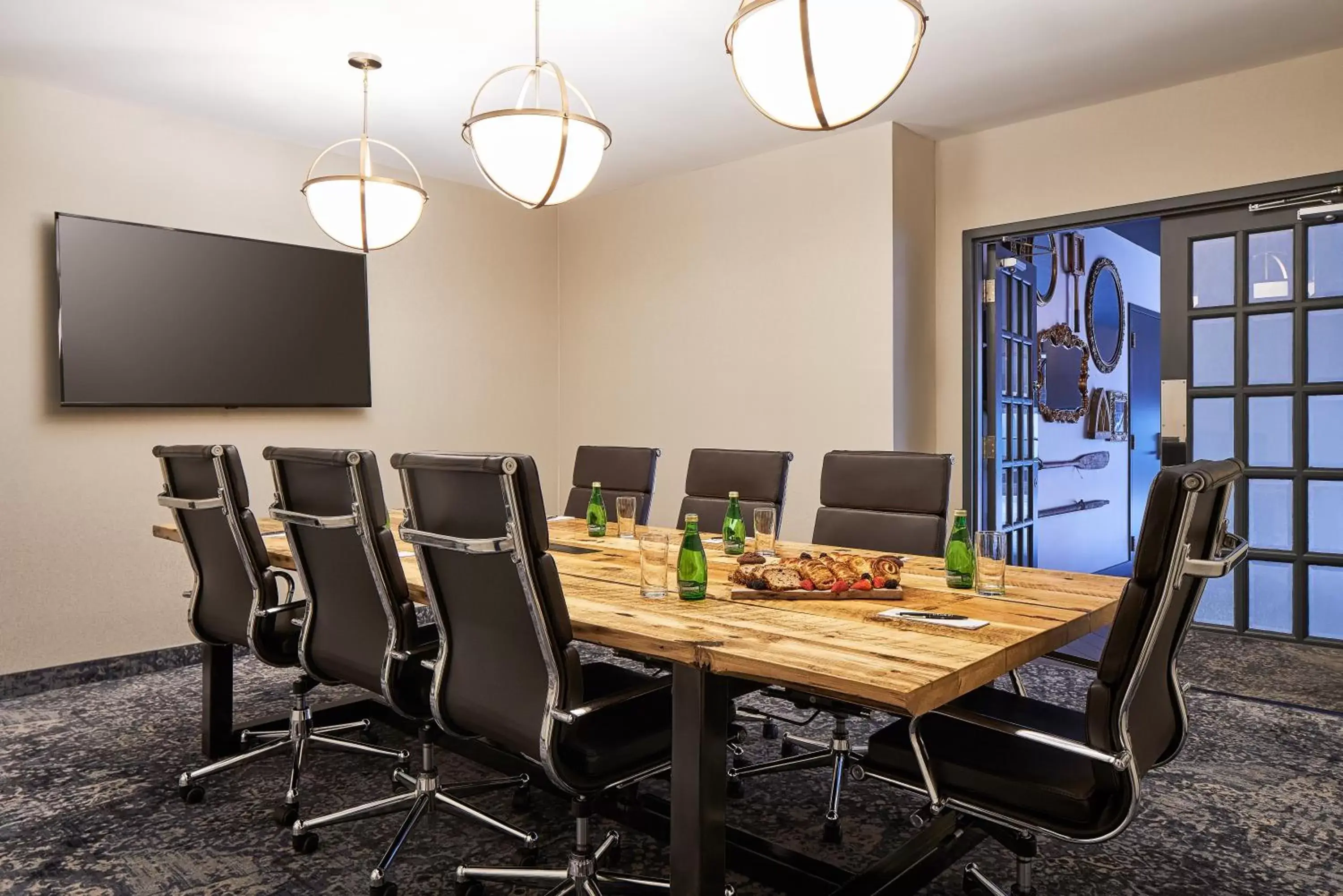 Meeting/conference room in The Metcalfe by Gray Collection