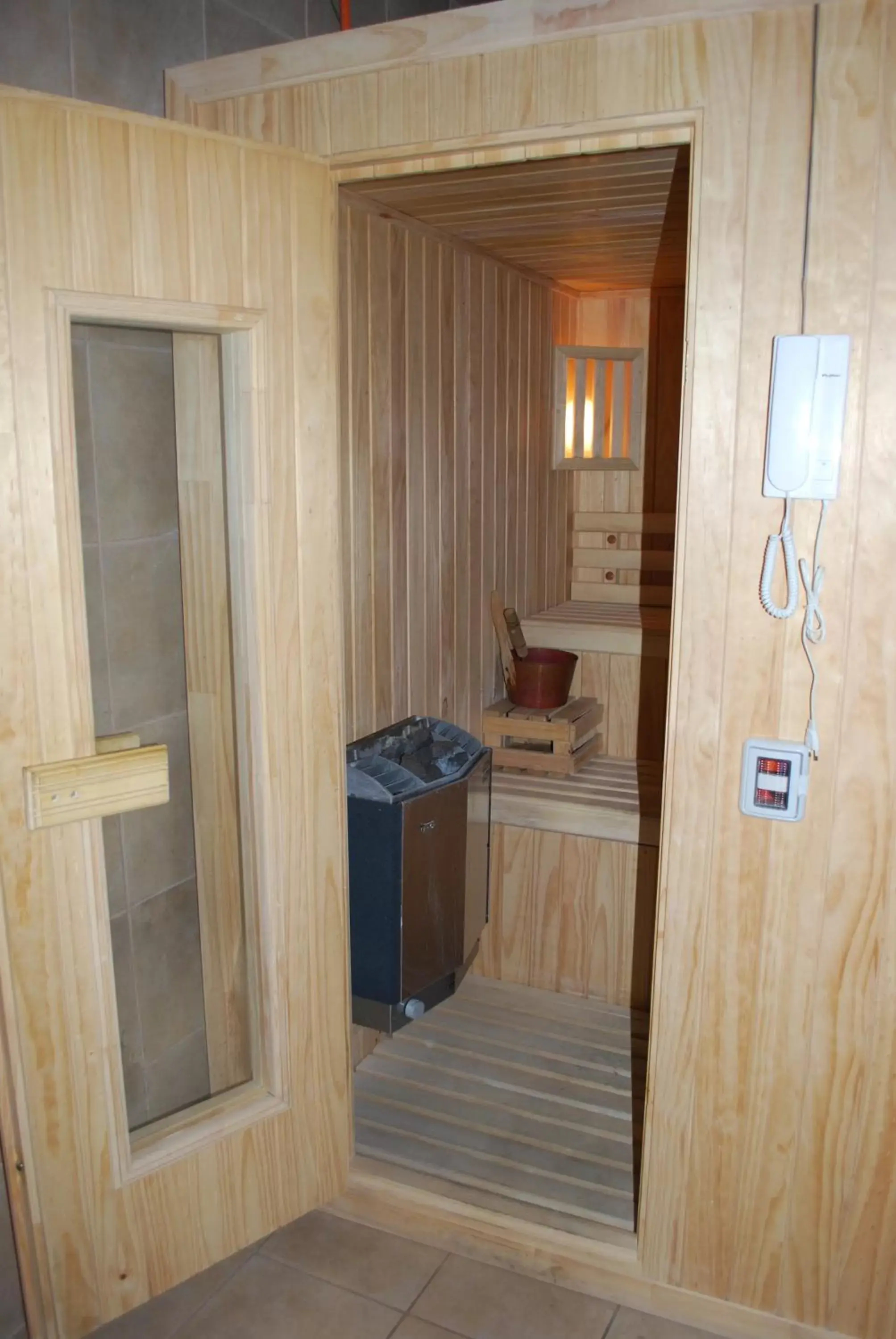 Sauna, Kitchen/Kitchenette in Hotel Diego De Almagro Arica