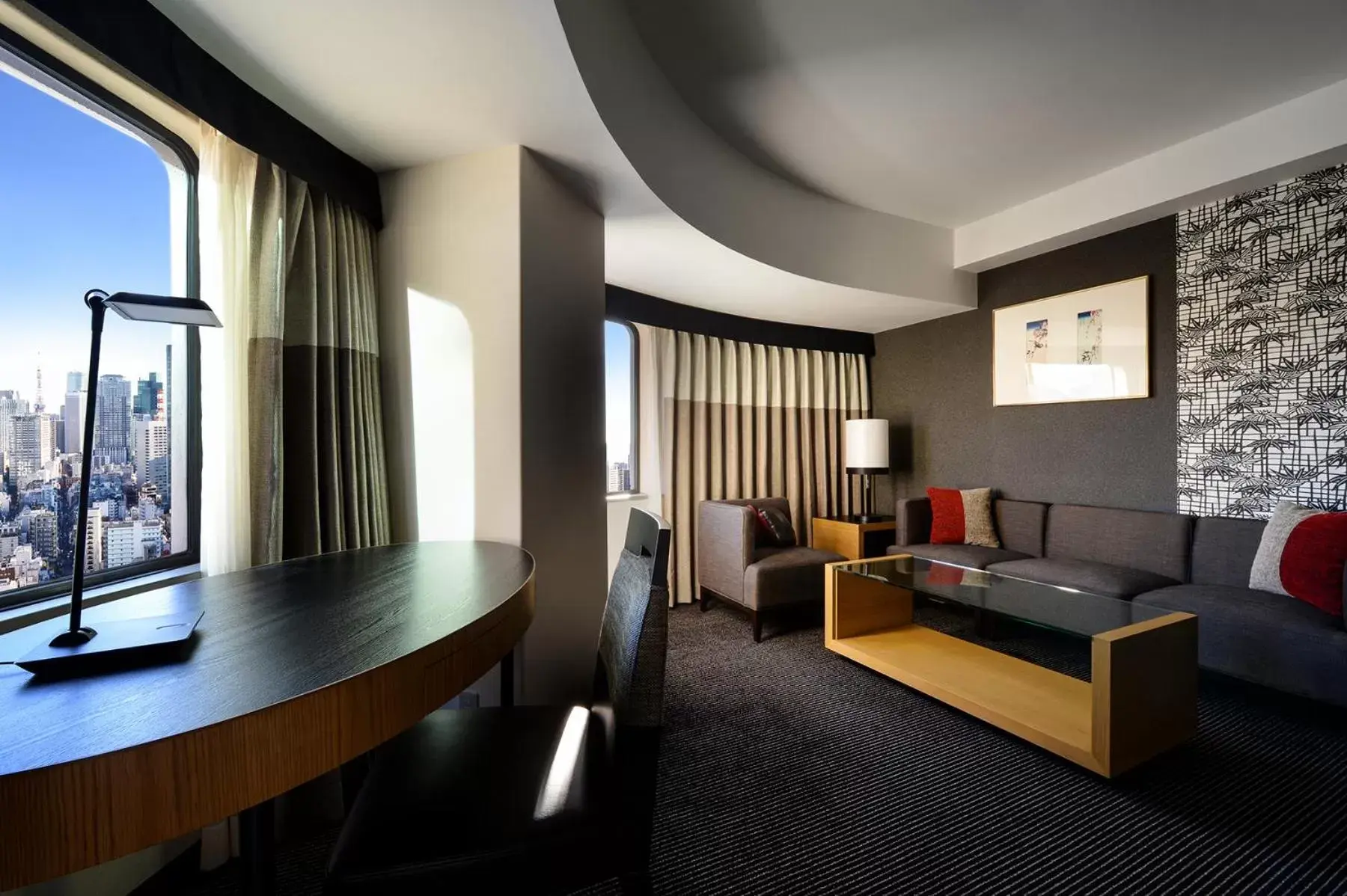 Living room in Hotel New Otani Tokyo Garden Tower Living room in Hotel New Otani Tokyo Garden Tower