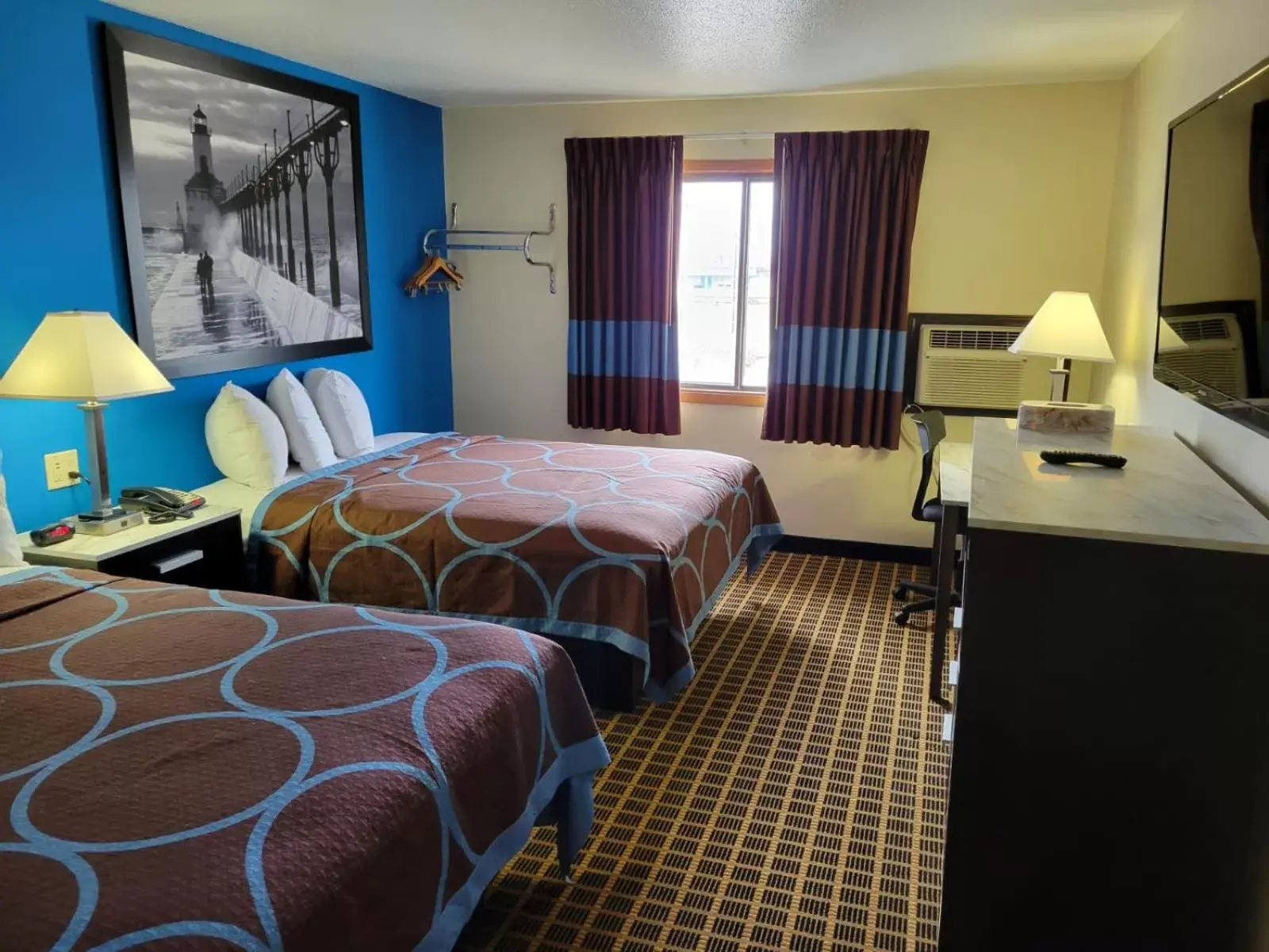 Bed in Super 8 by Wyndham Elkhart