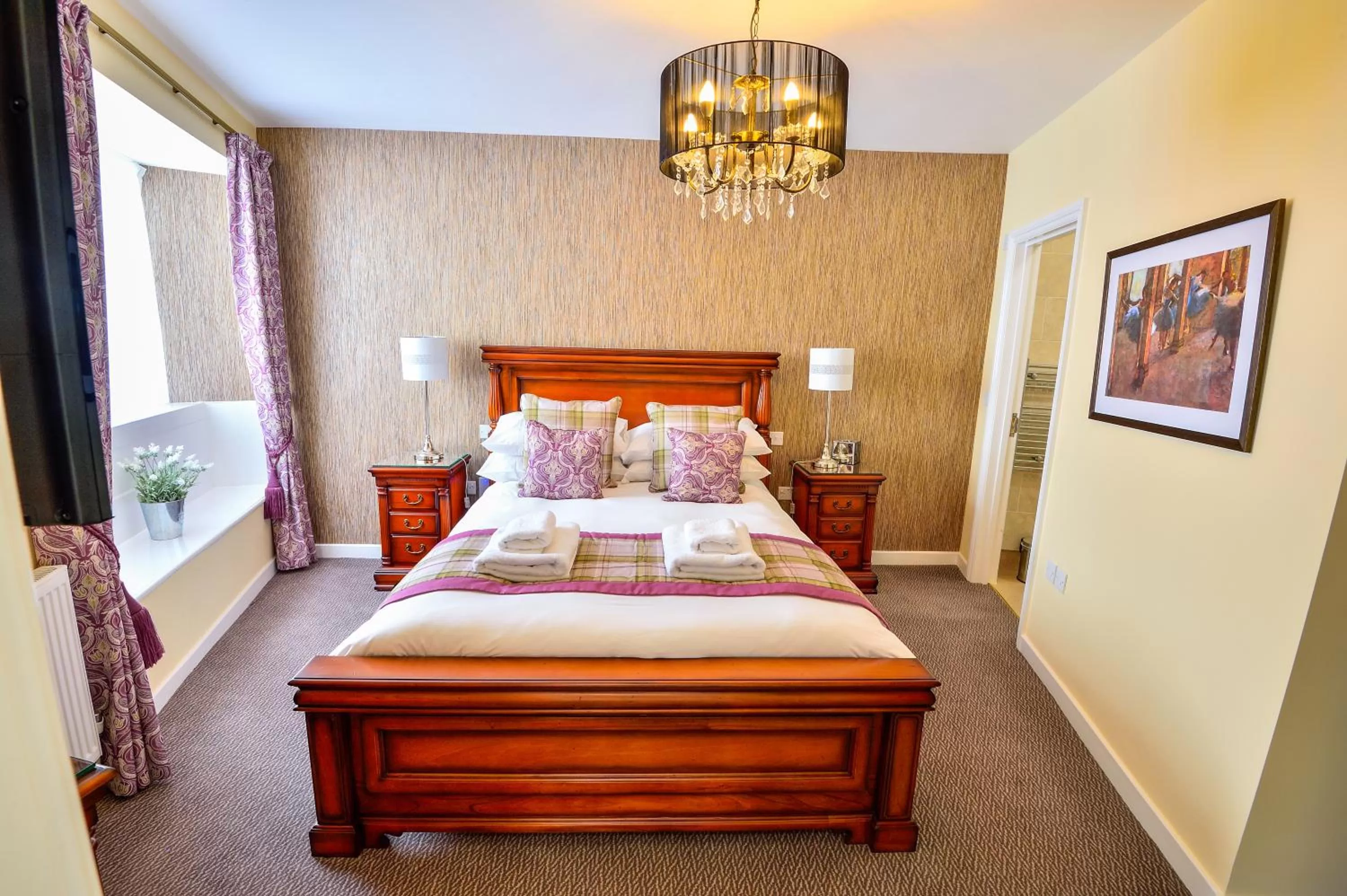 Bedroom, Bed in The George Hotel