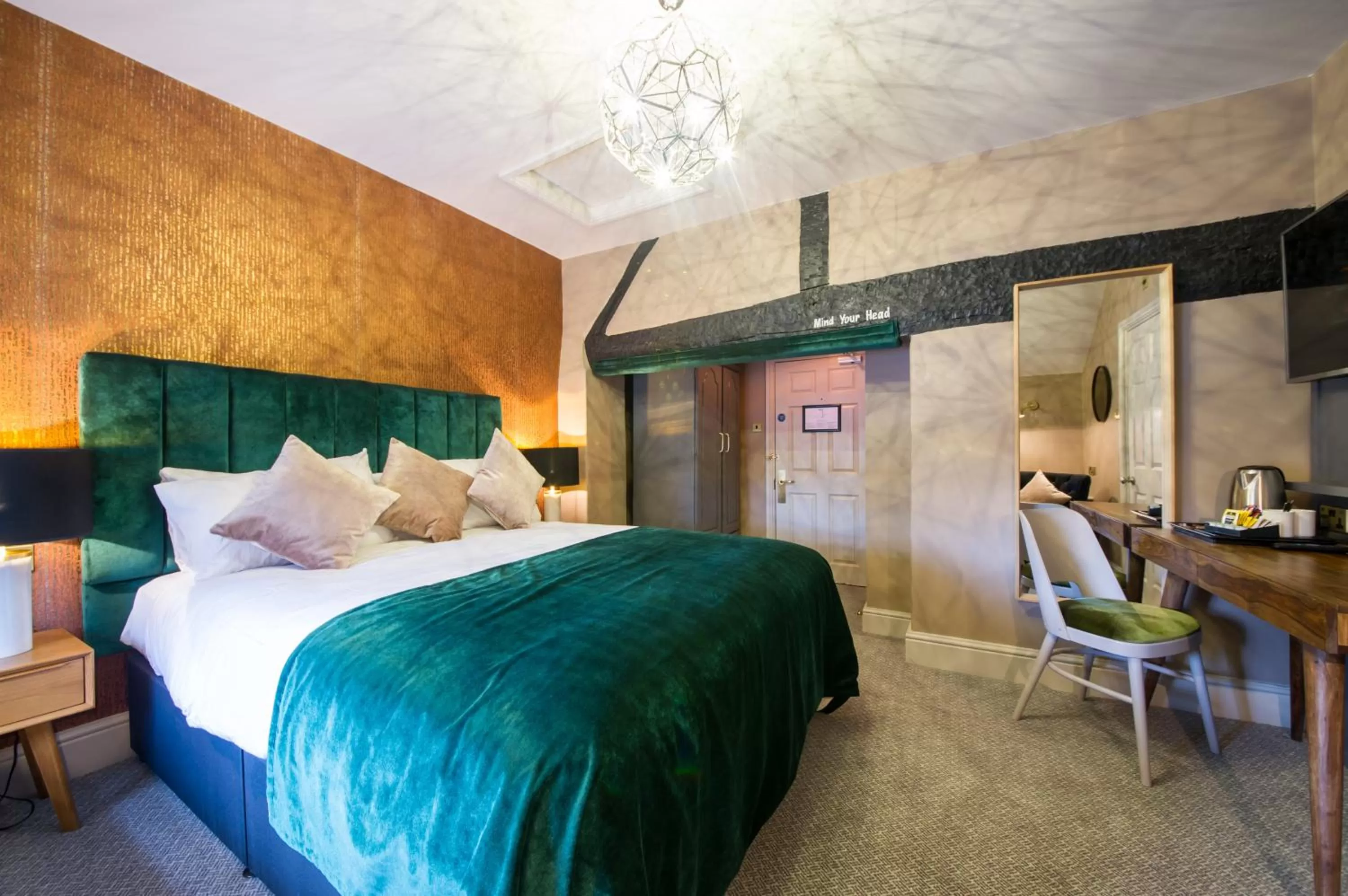 Bed in The Bulls Head by Innkeeper's Collection