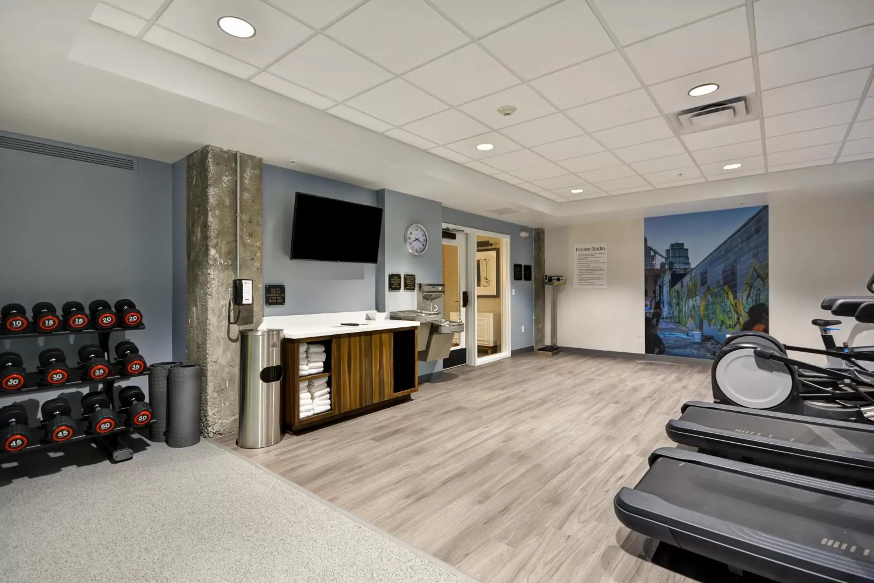 Fitness centre/facilities in Hotel Indigo Kansas City - The Crossroads, an IHG Hotel