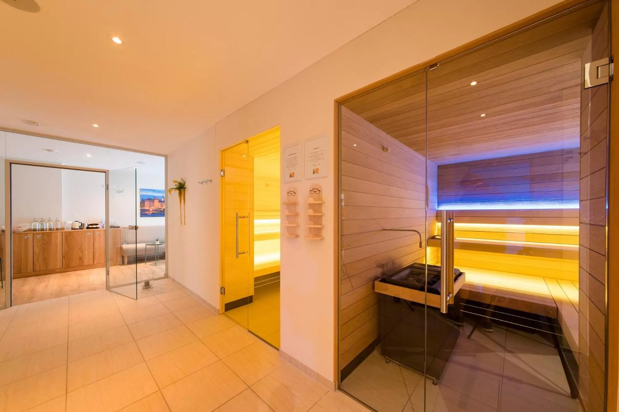 Sauna, Bed in DORMERO Hotel Coburg