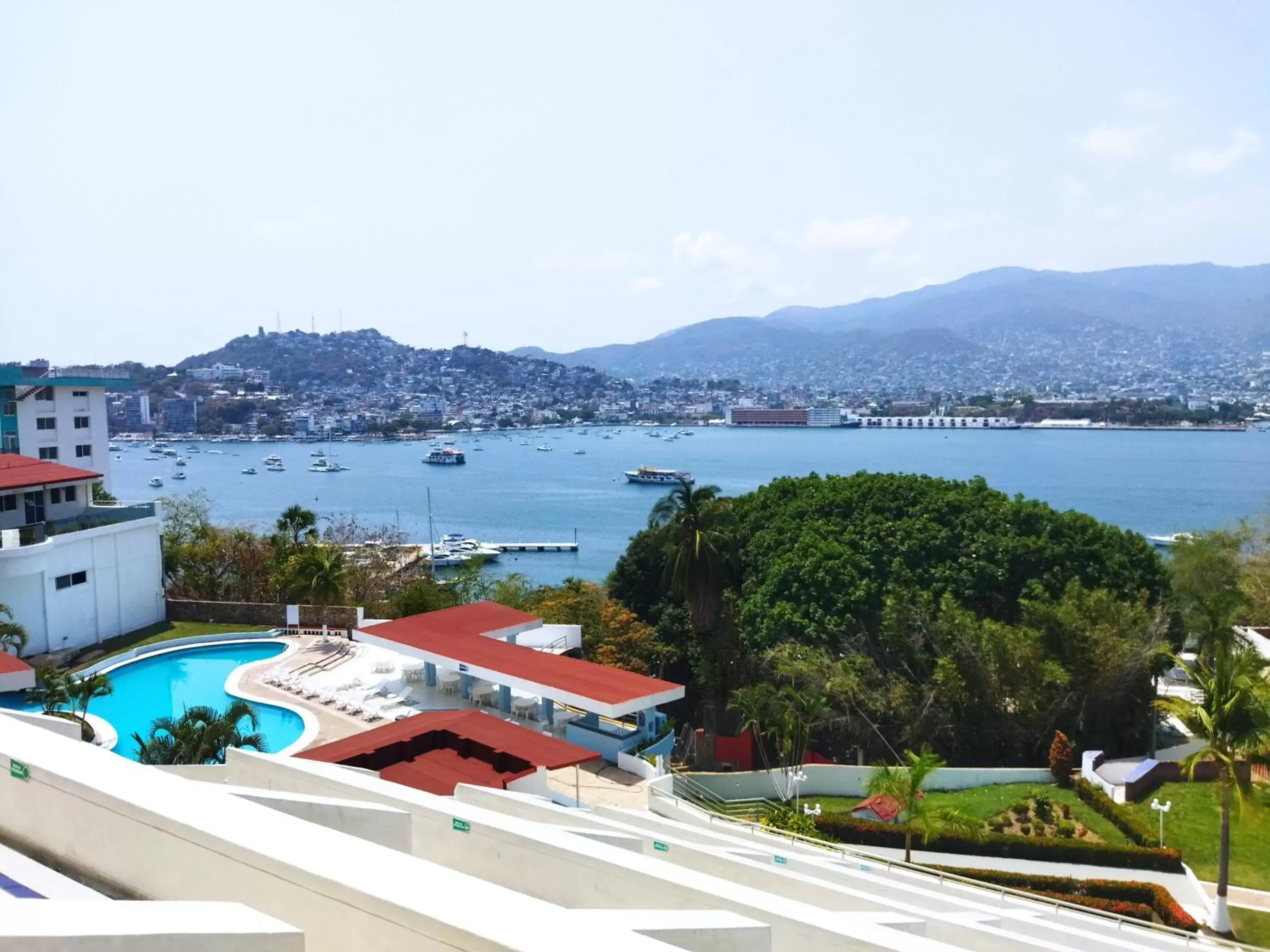 Sea view, River View in Hotel Aristos Acapulco