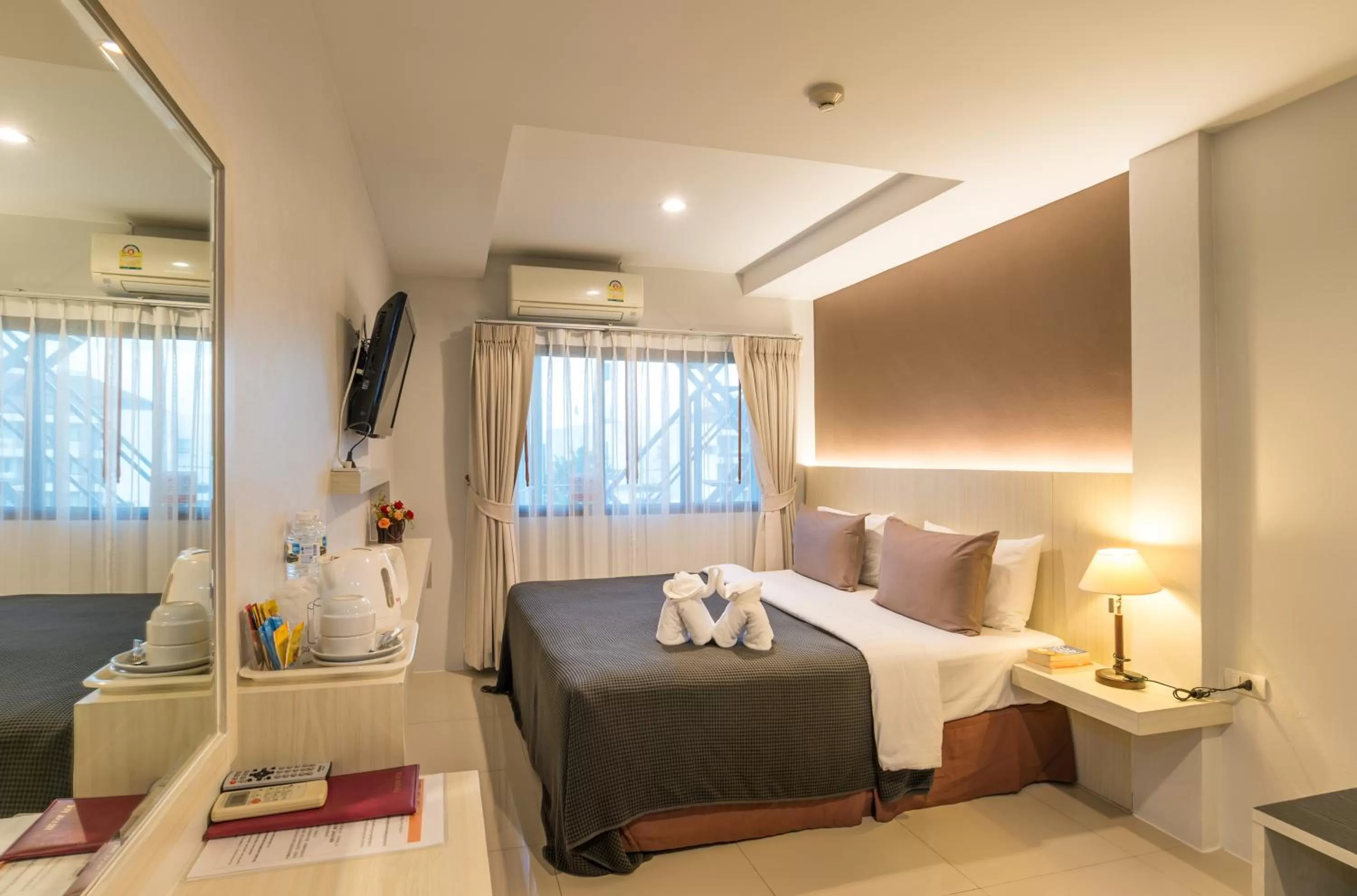 Bed in Lada Krabi Residence Hotel - SHA Plus