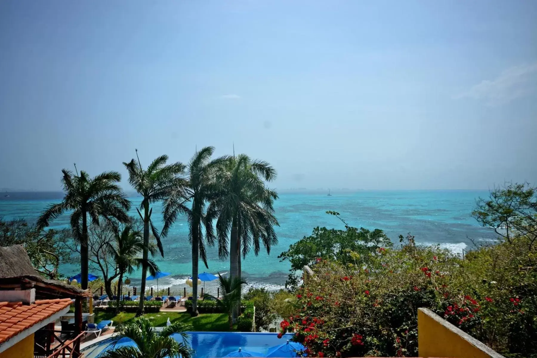 Beach, Sea View in Hotel La Joya Isla Mujeres