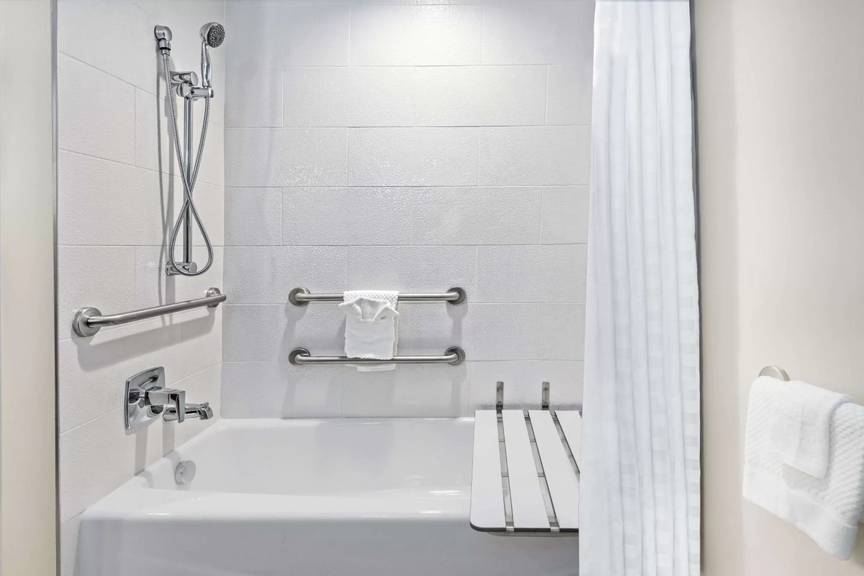 King Suite - Mobility Accessible with Tub in Embassy Suites By Hilton College Station King Suite - Mobility Accessible with Tub in Embassy Suites By Hilton College Station