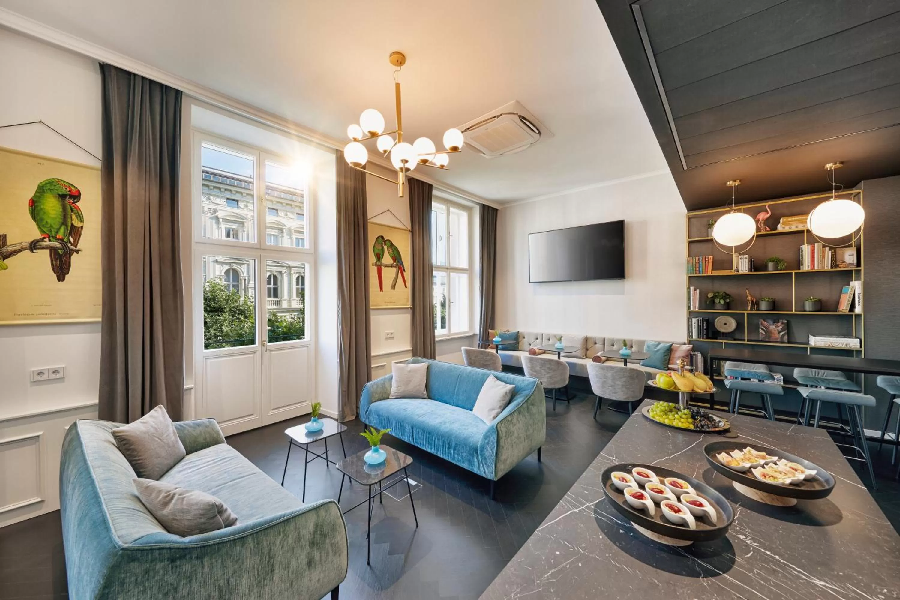 Lounge or bar in HYPERION Hotel Salzburg