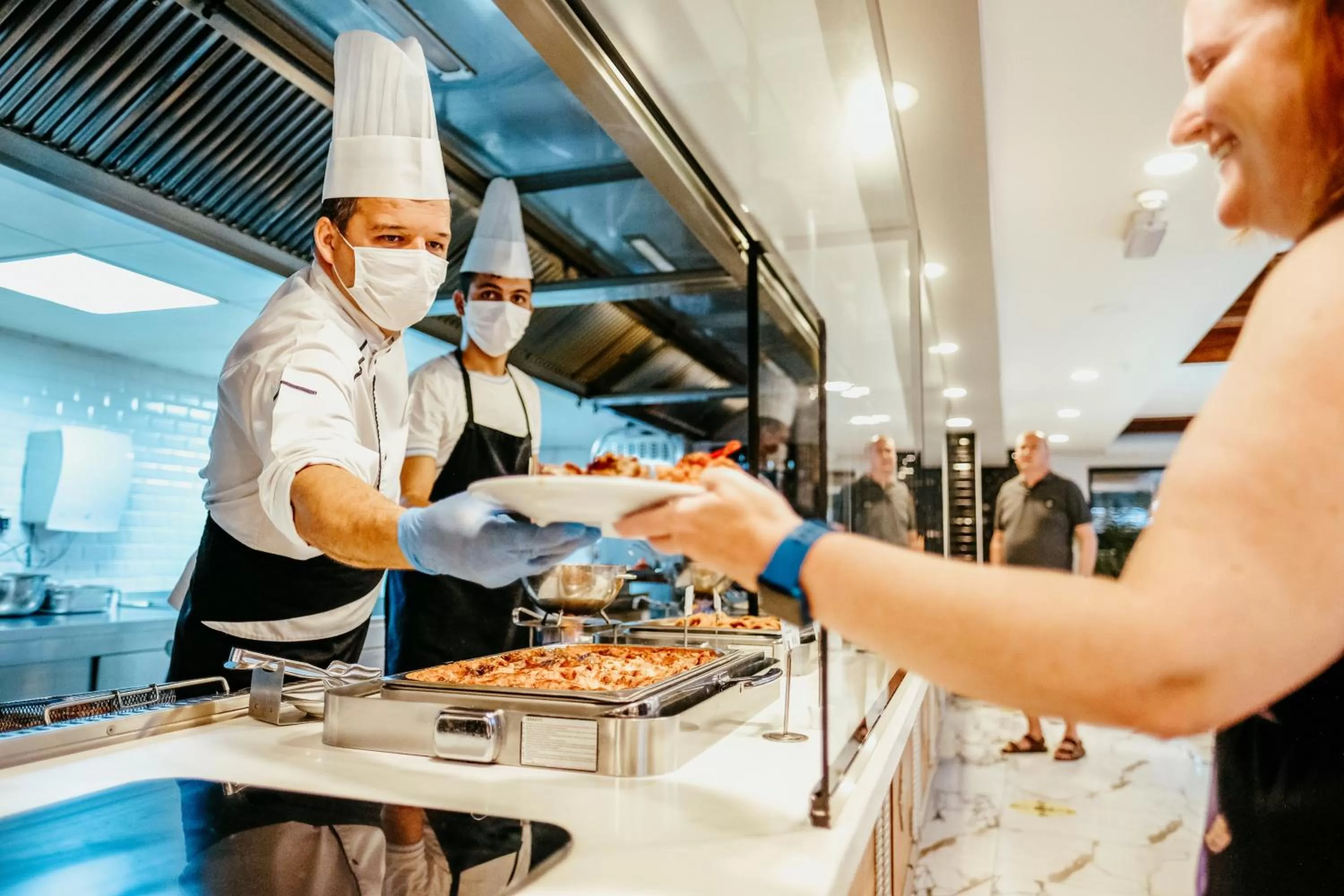 Staff in Sunprime C-Lounge - Adult Only