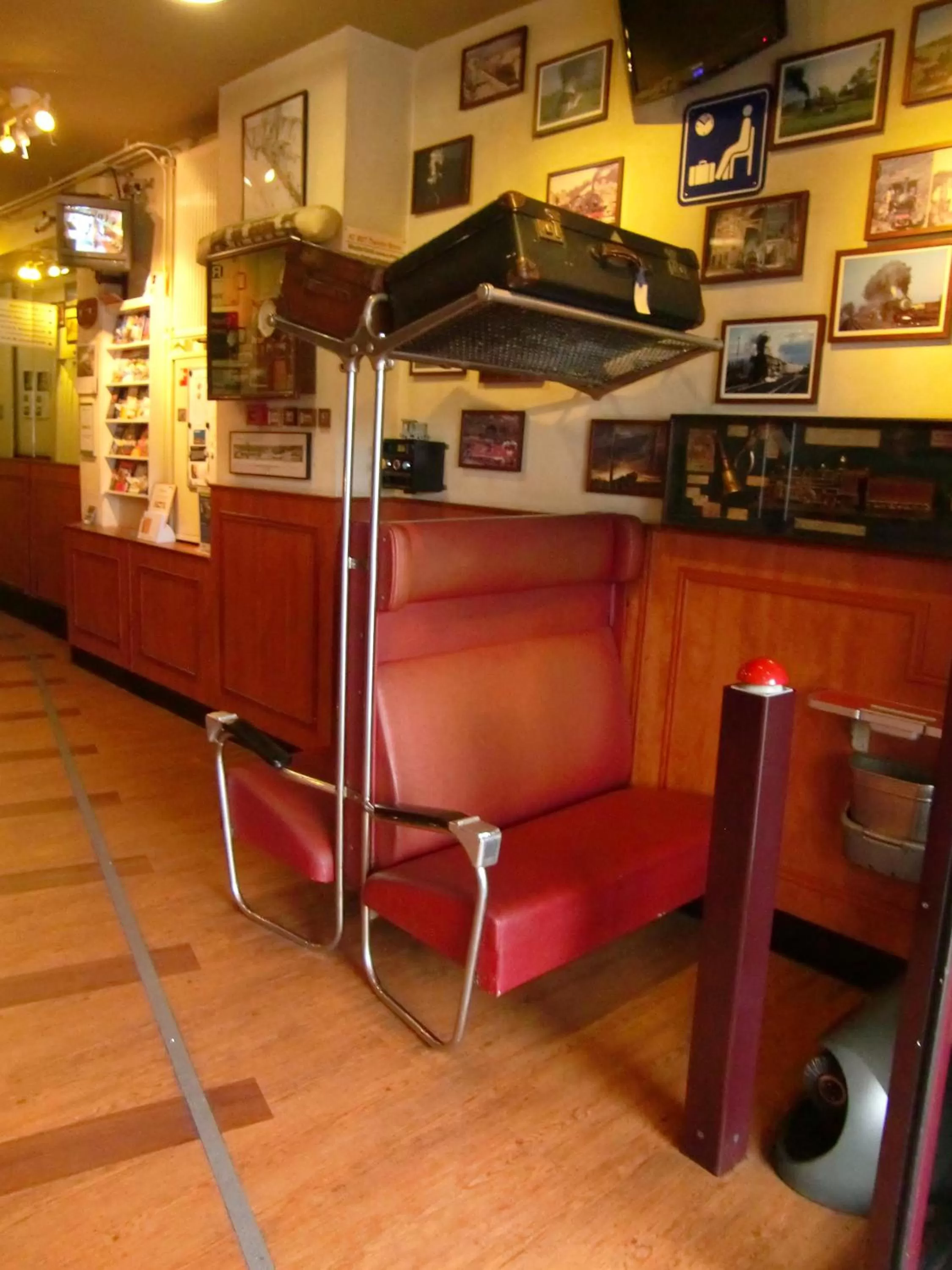 Lobby or reception in A-Train Hotel