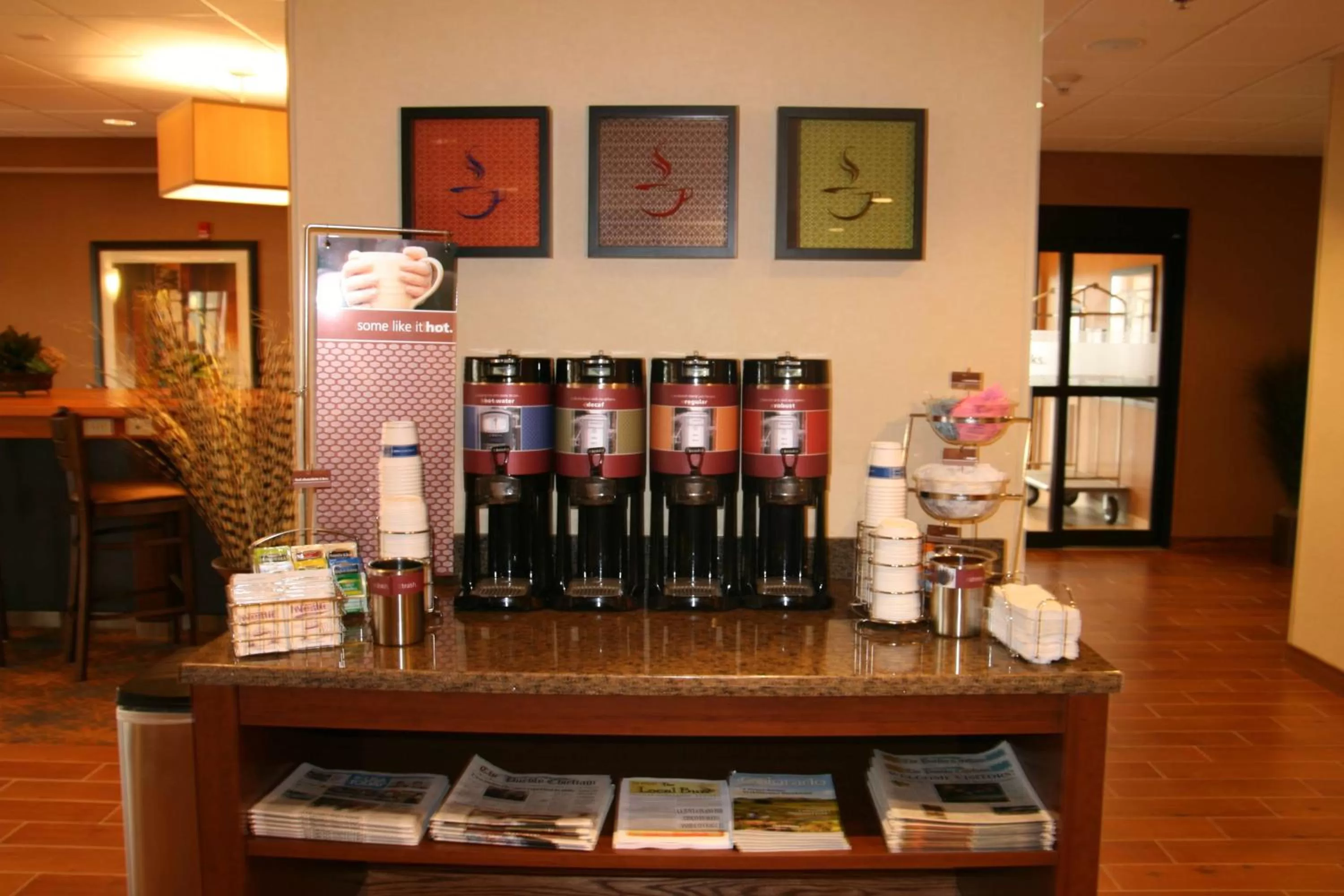 Lobby or reception in Hampton Inn La Junta