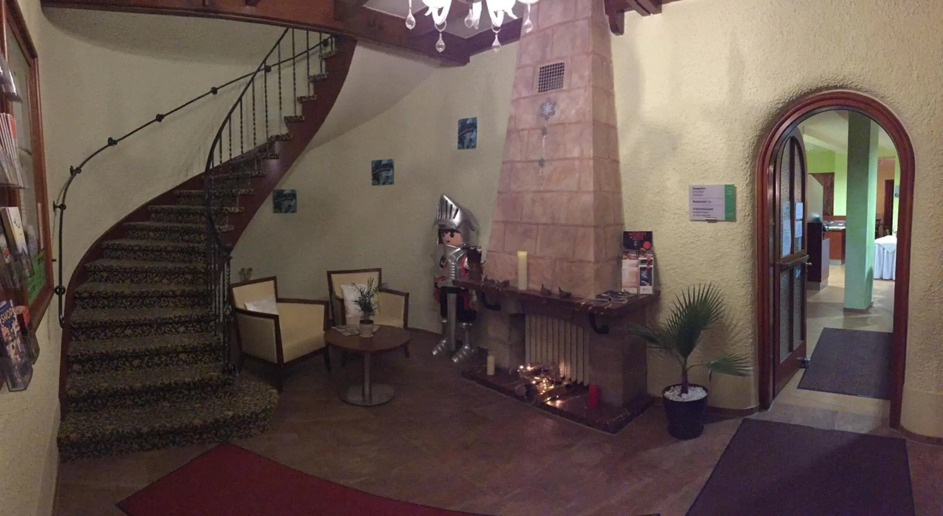 Lobby or reception in Parkhotel Zirndorf