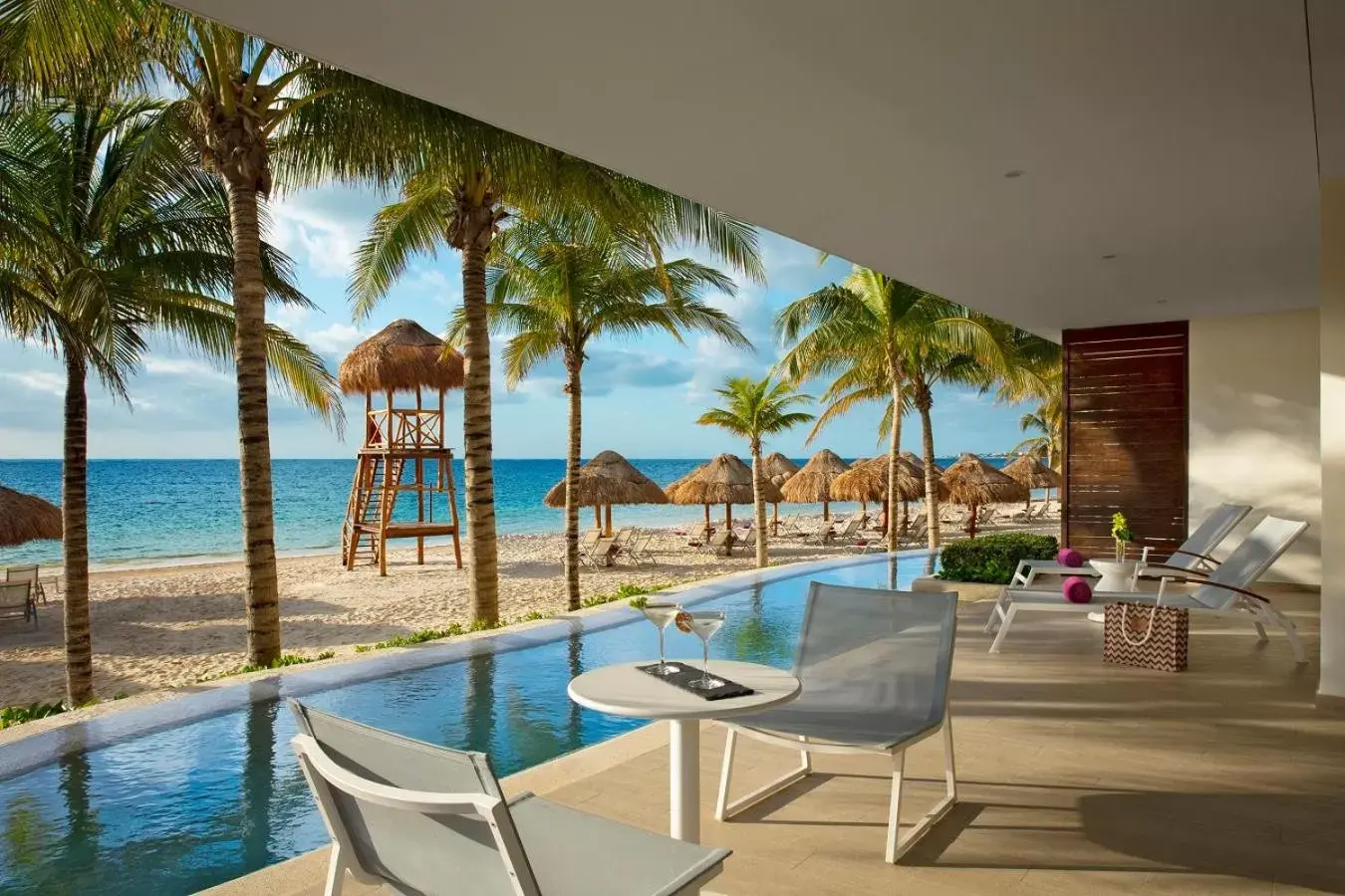 Preferred Club Master Suite Swimout Ocean Front King in Secrets Riviera Cancún Resort & Spa - Adults Only - All inclusive