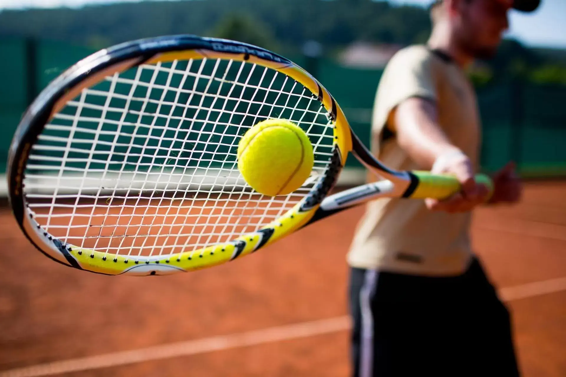 Tennis court, Tennis/Squash in Recanto Cataratas - Thermas, Resort e Convention