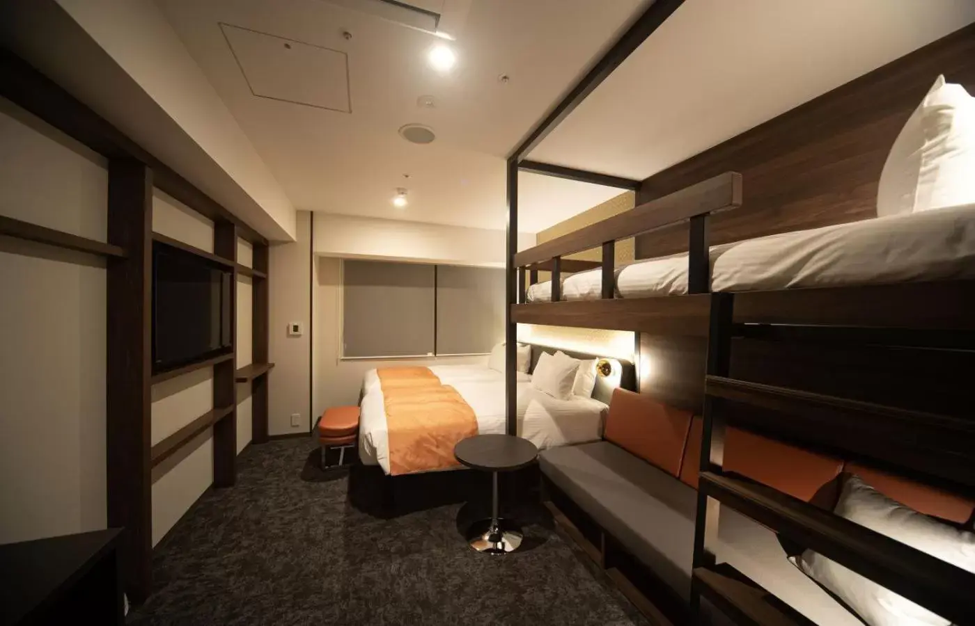 Photo of the whole room, Bunk Bed in GRIDS PREMIUM HOTEL OSAKA NAMBA