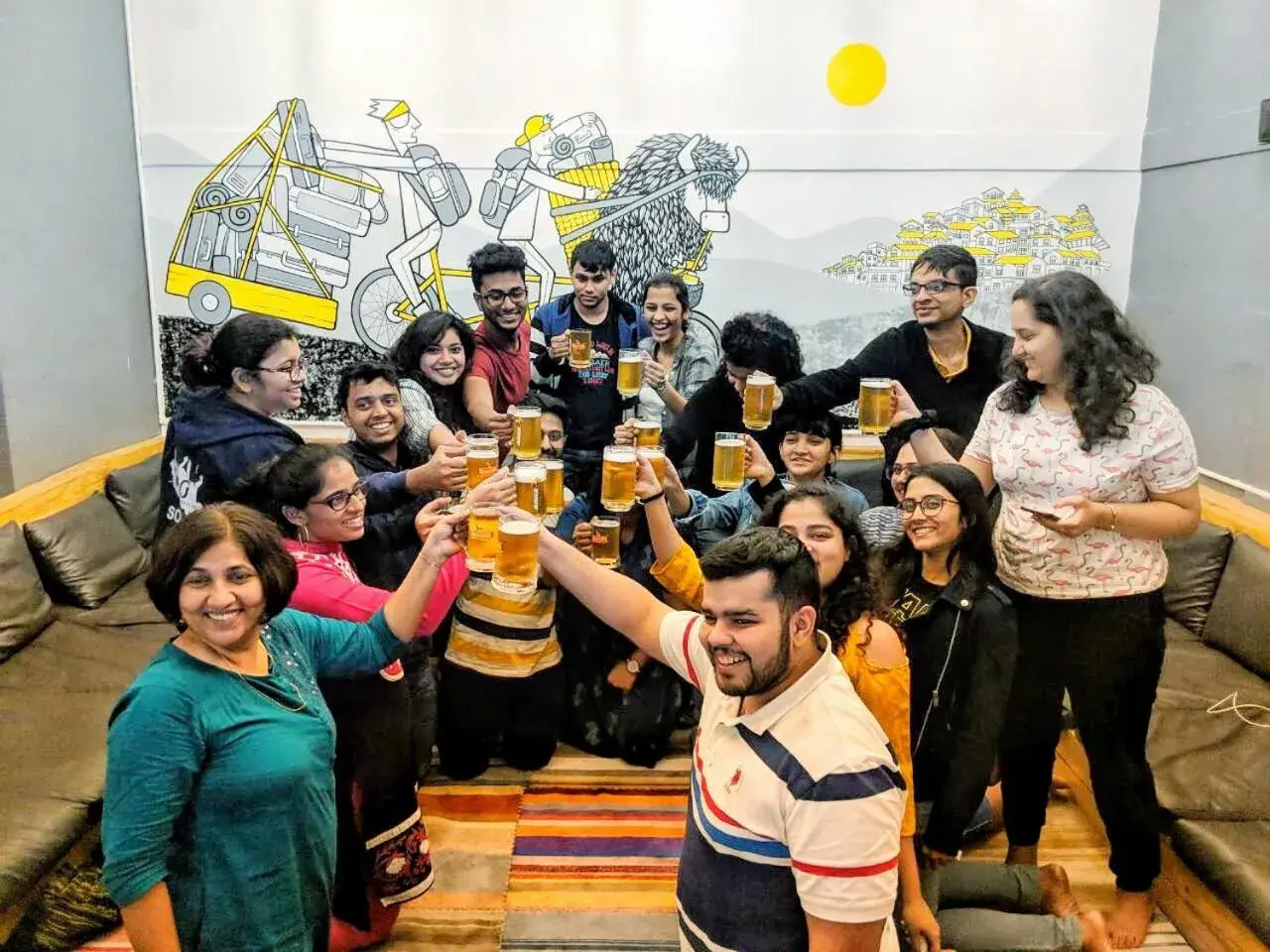 Lounge or bar in Yakety Yak Hostel Lounge or bar in Yakety Yak Hostel