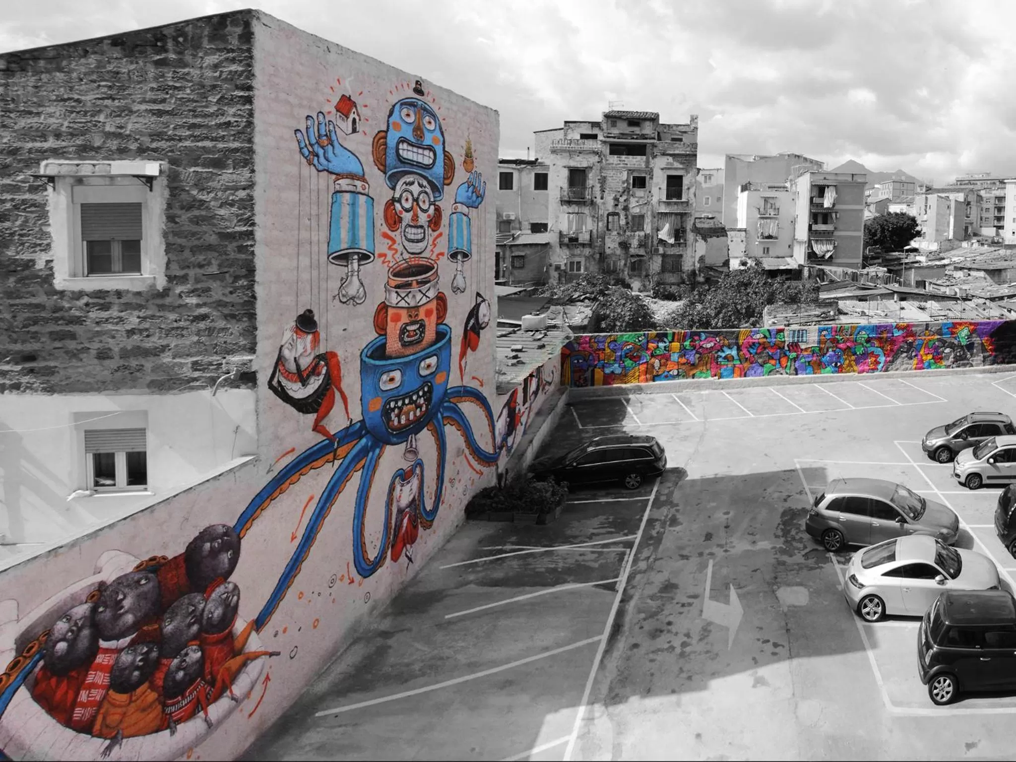 Facade/entrance in President Hotel Palermo