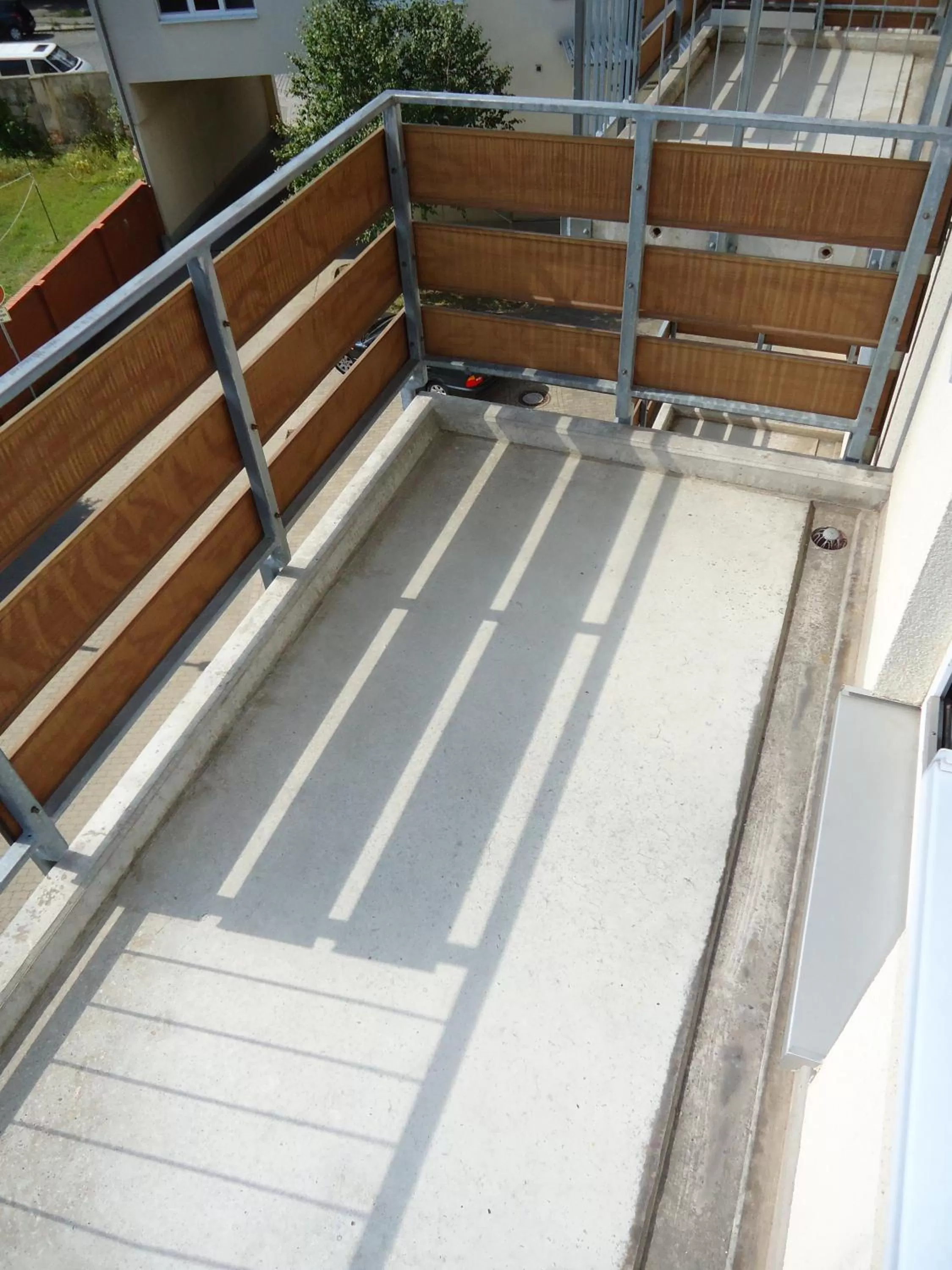 Balcony/Terrace in Sleep & Go Hotel Magdeburg