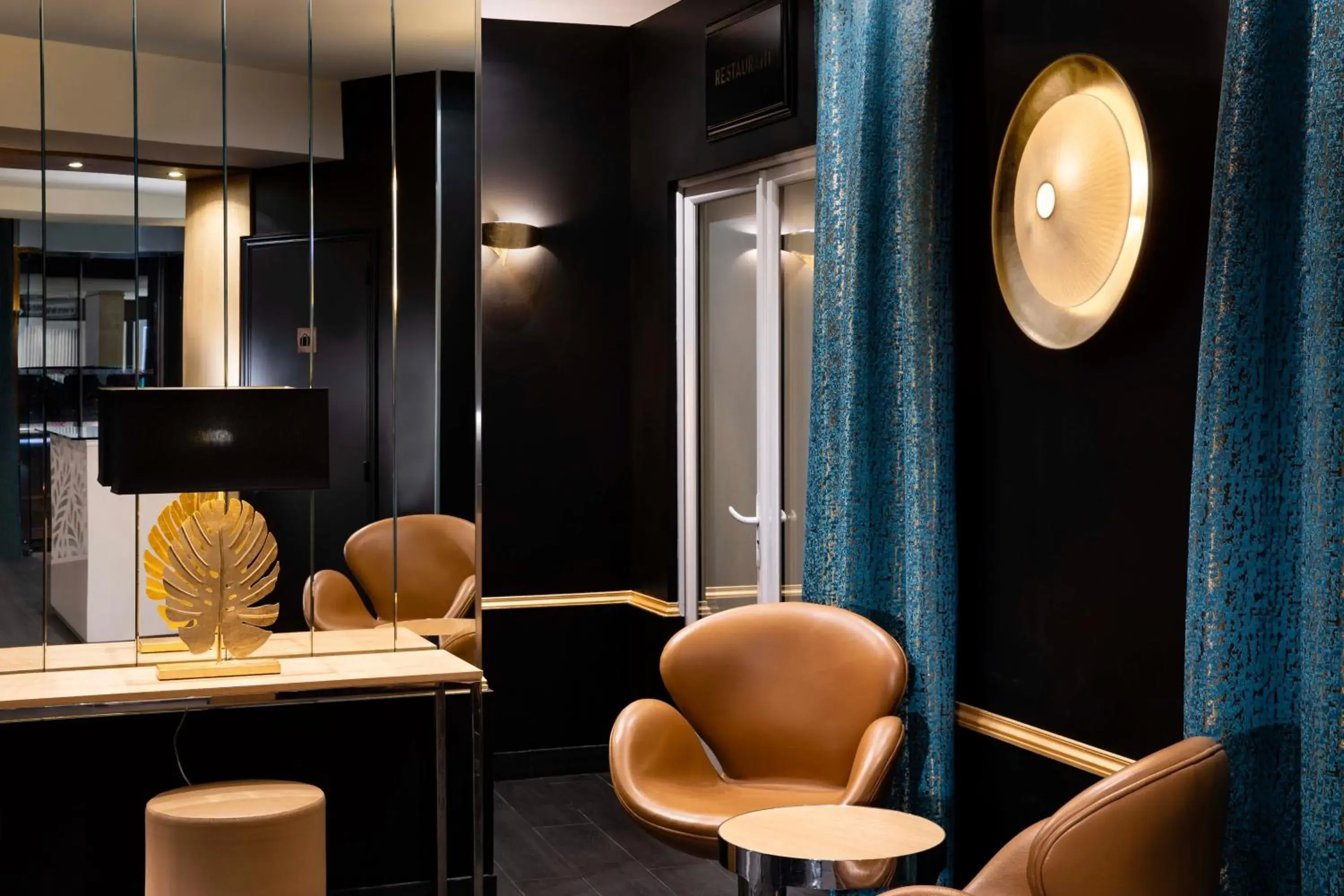 Lobby or reception, Seating Area in Hotel Montparnasse Saint Germain