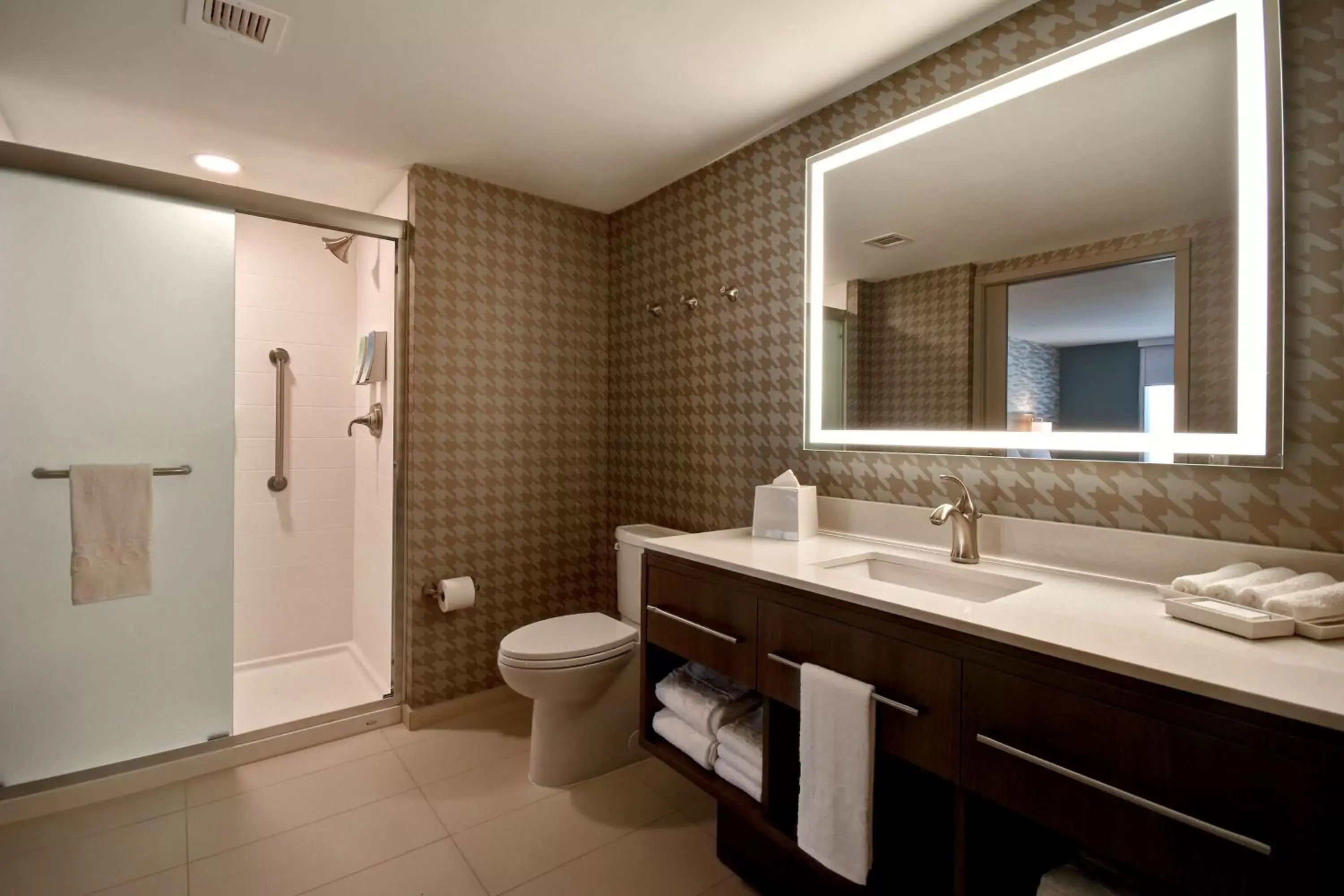Bathroom in Home2 Suites By Hilton Boston South Bay