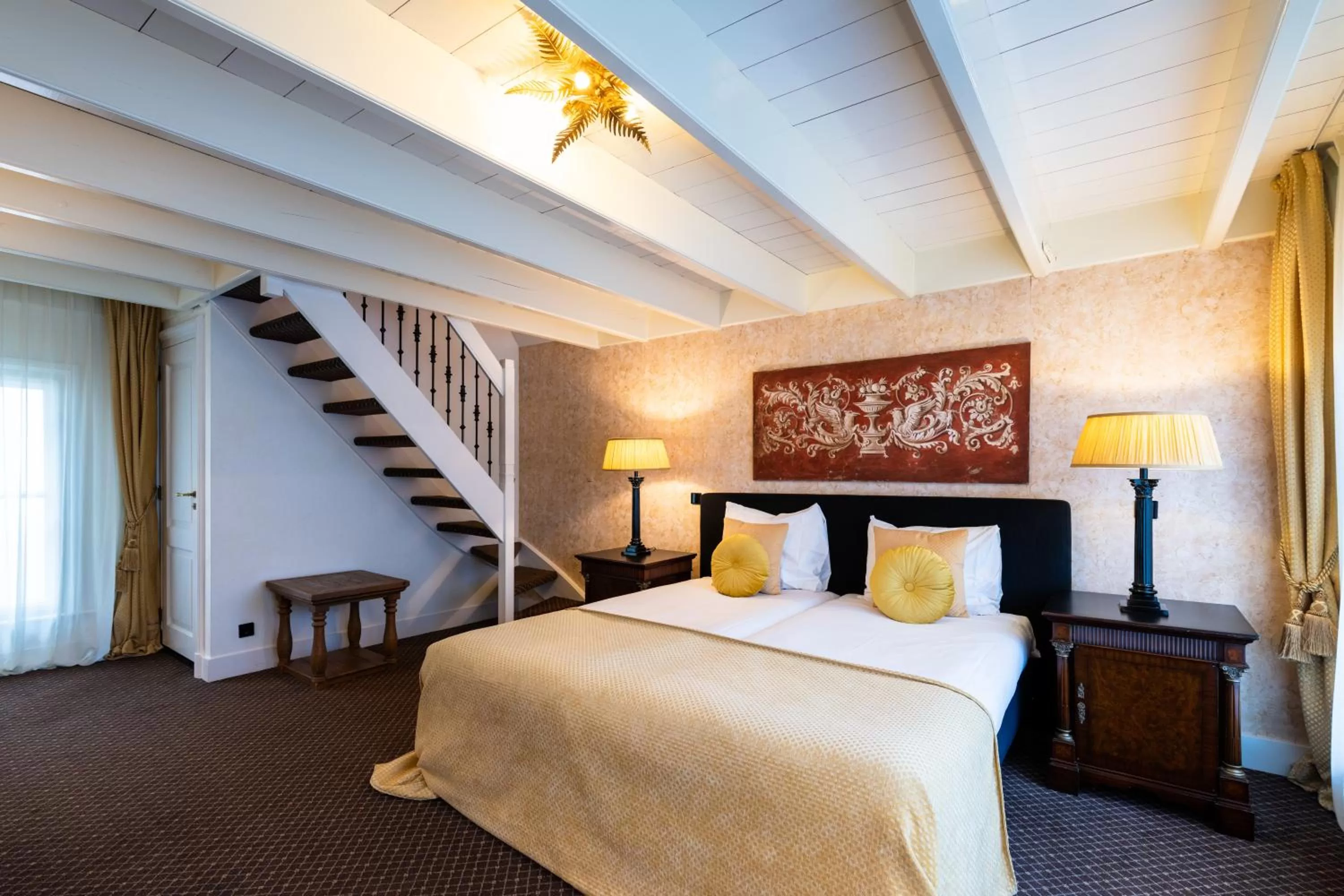 Quadruple Room - single occupancy in Grand Boutique Hotel-Restaurant Huis Vermeer