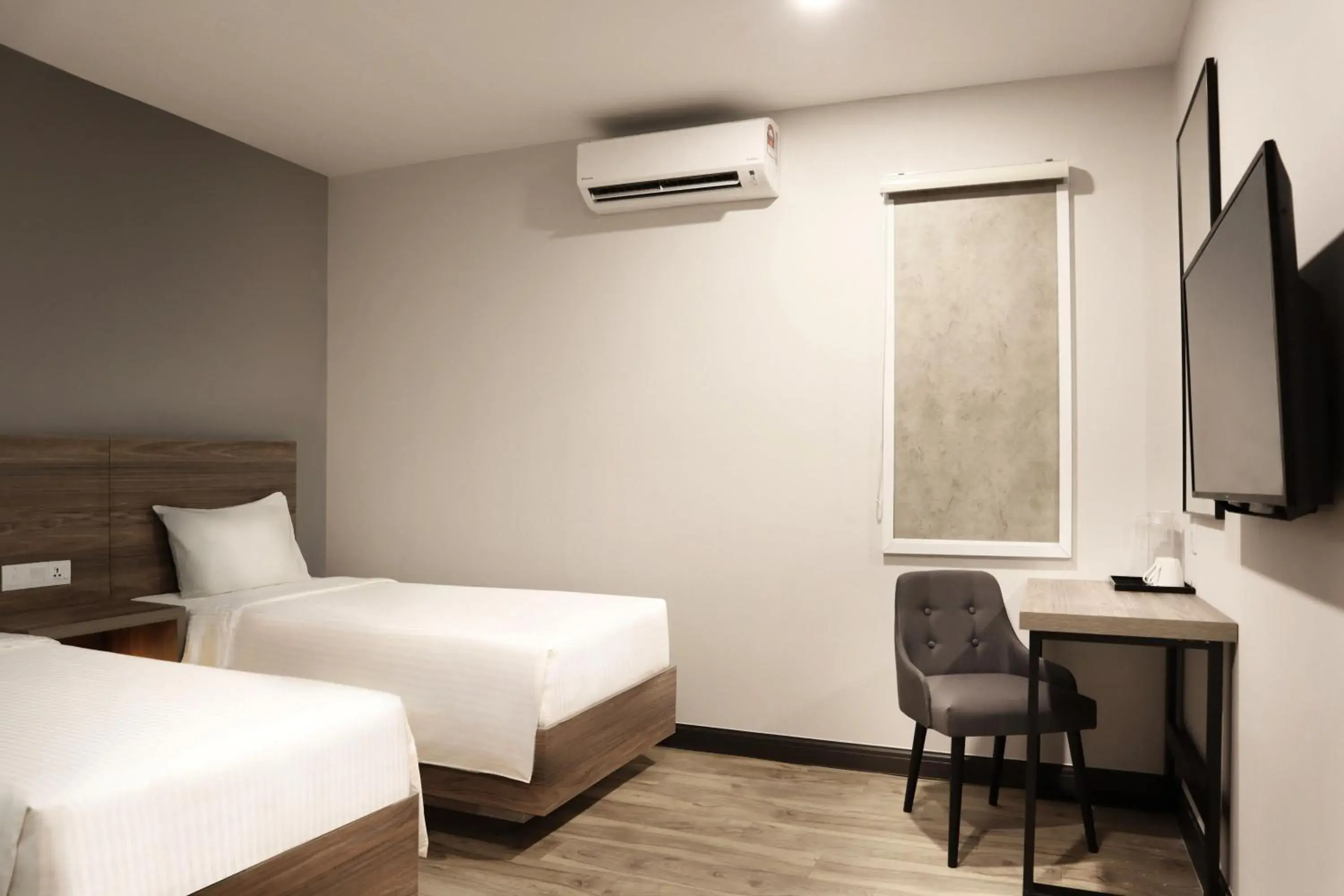 Bed in ACES Hotel Kuala Lumpur