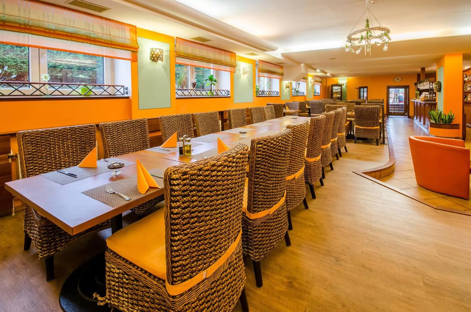 Restaurant/places to eat in Hotel Loucky