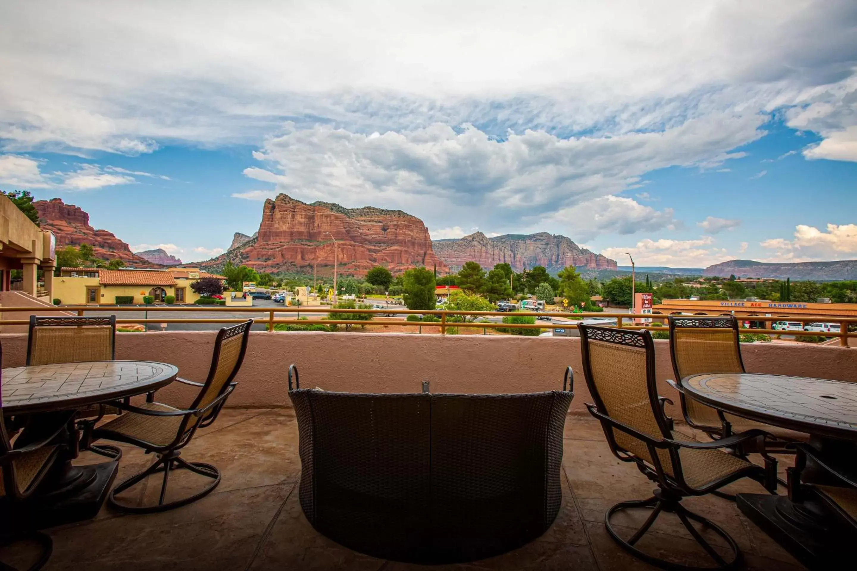 Balcony/Terrace in Wildflower Inn at Bell Rock