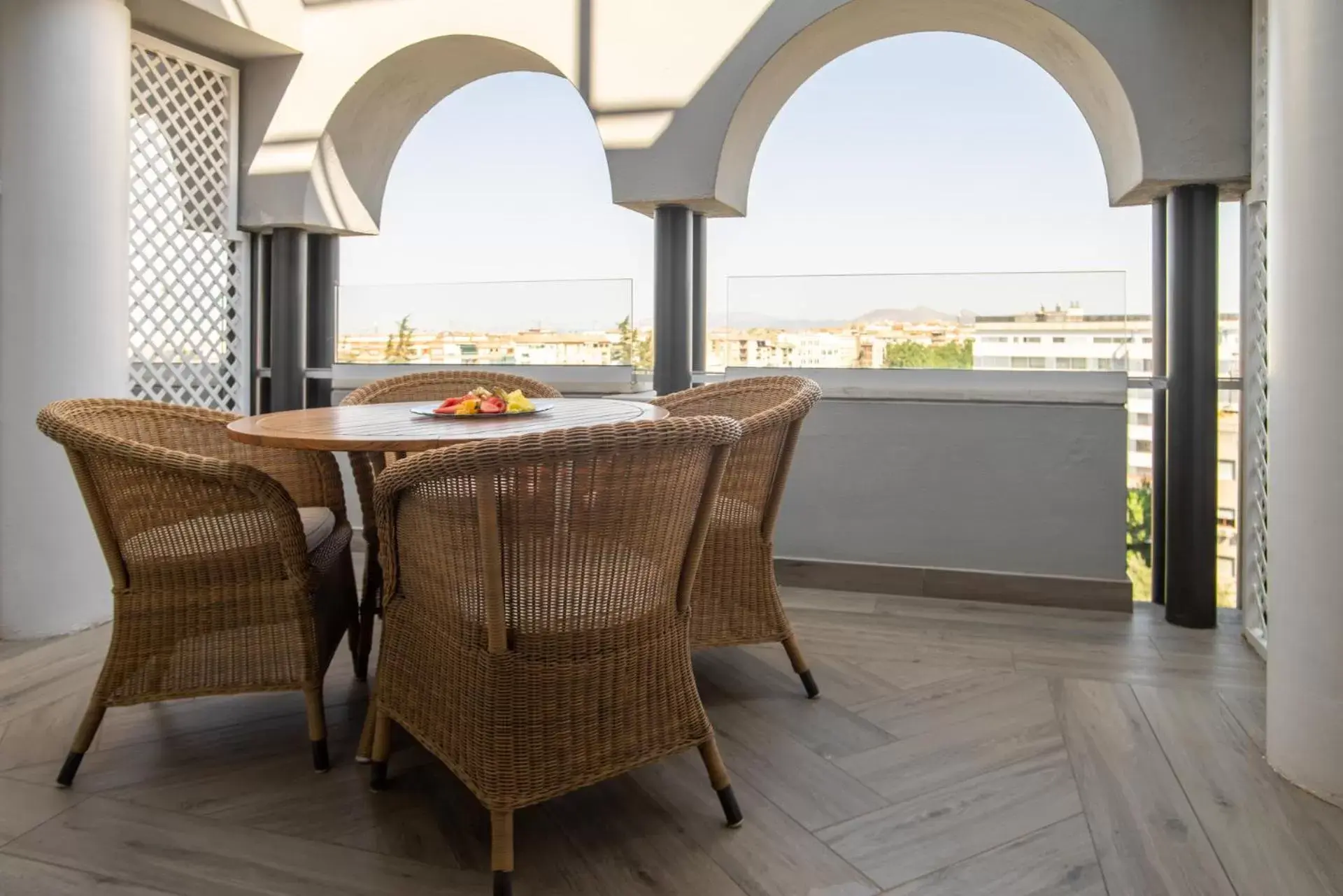 Balcony/Terrace in Hotel Granada Center