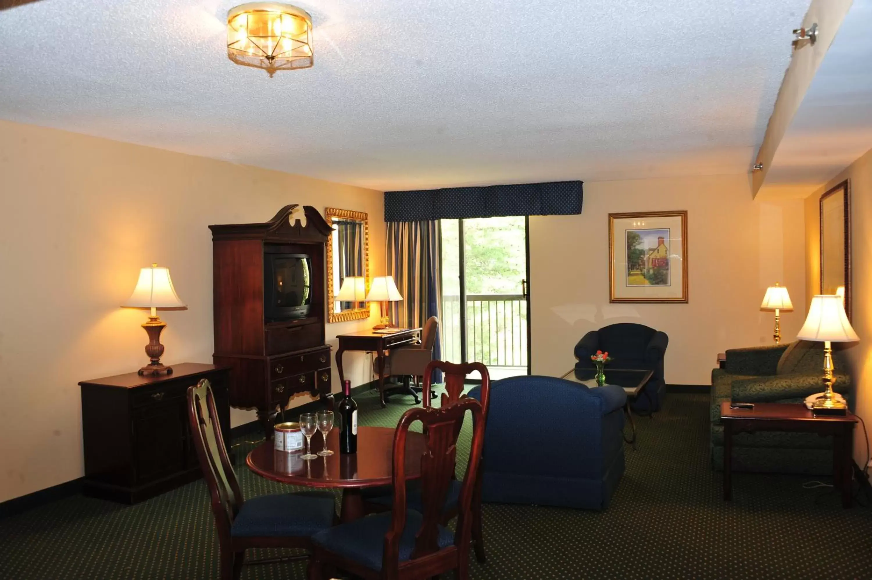 Living room, Seating Area in Fort Magruder Historic Williamsburg, Trademark by Wyndham