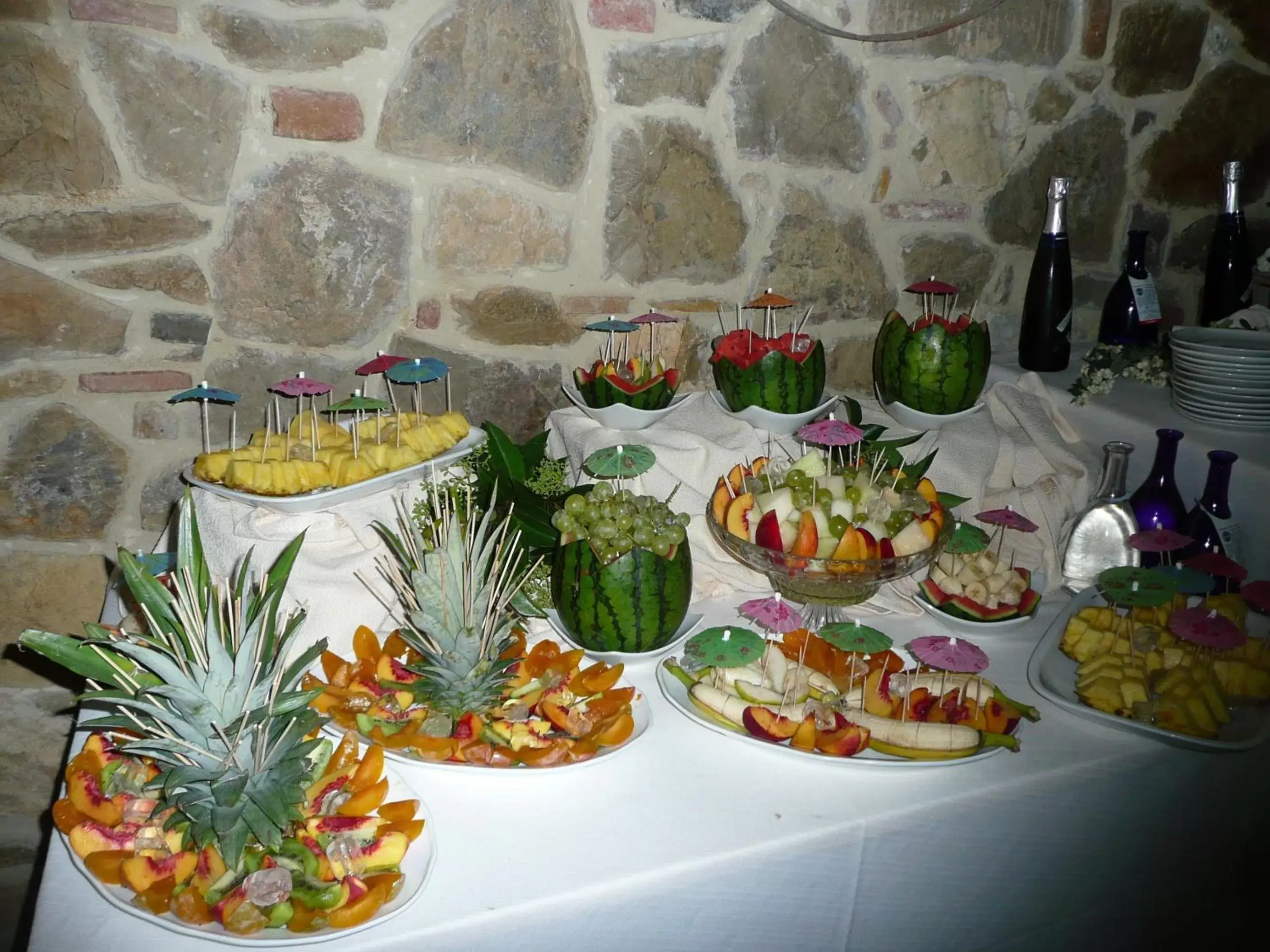 Food and drinks in B&B Le Caselle "Il Baraccotto"