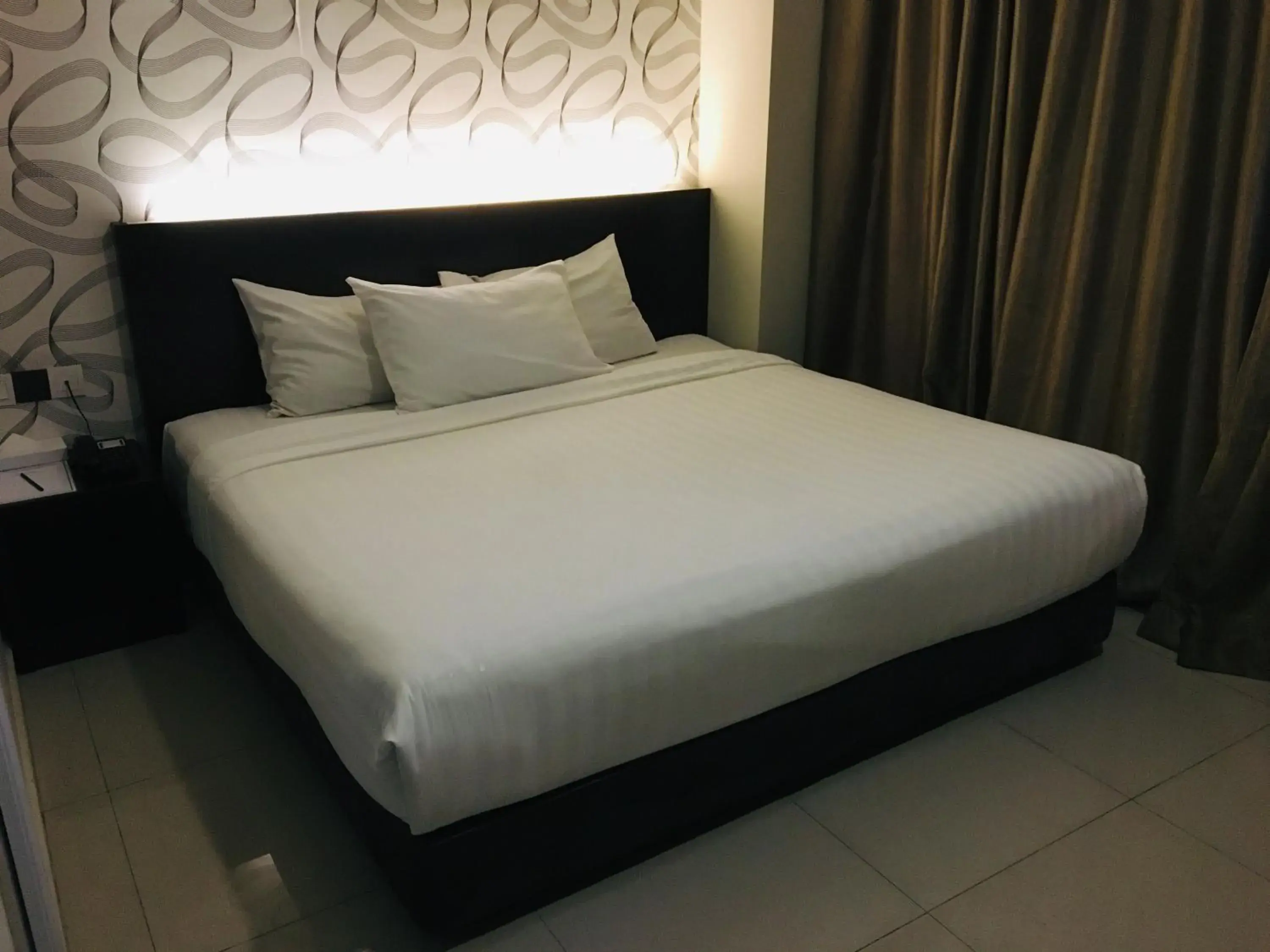 Bed in Izumi Hotel Bukit Bintang Kuala Lumpur