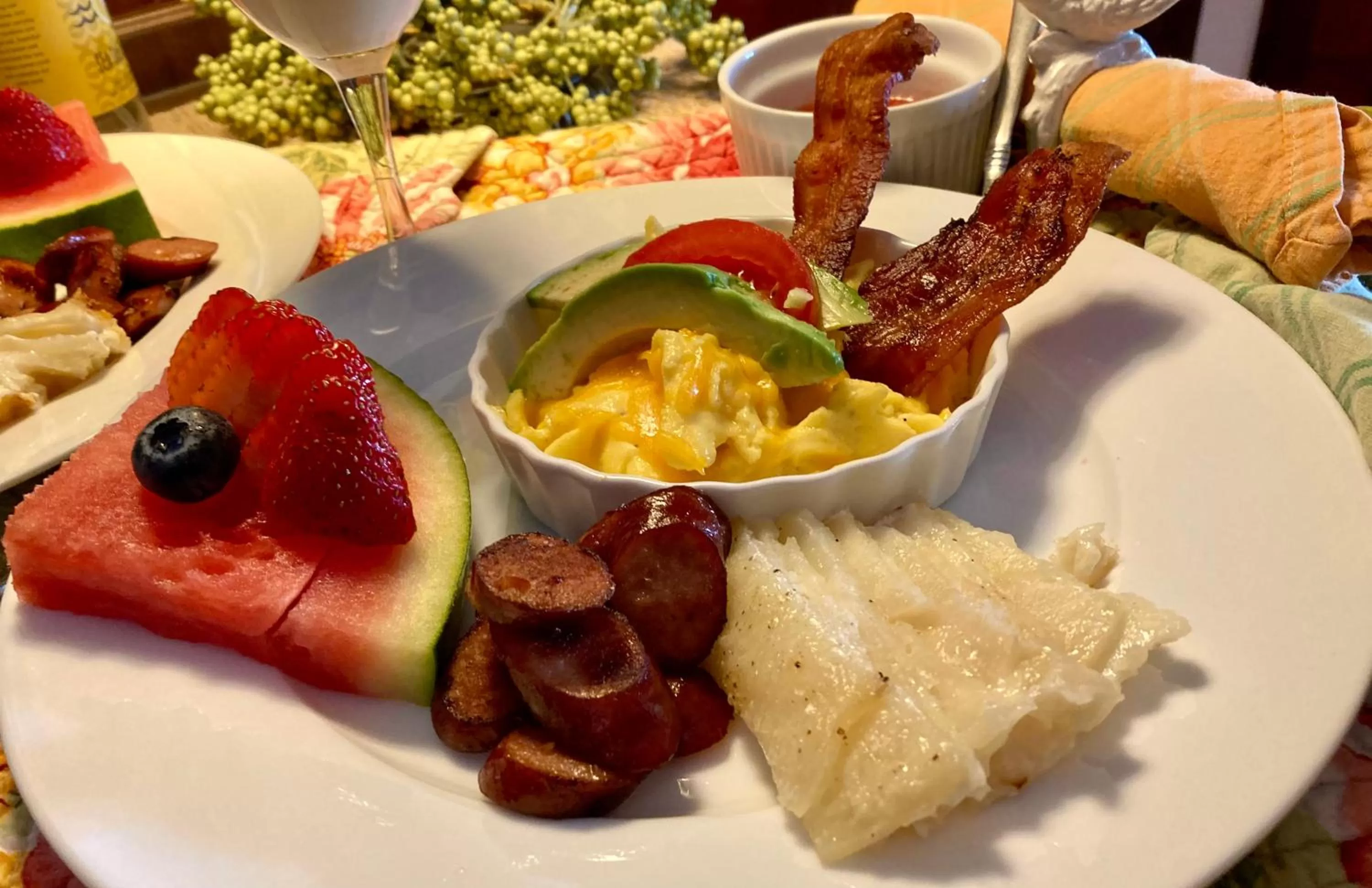 Food and drinks in The Old Liberty Schoolhouse