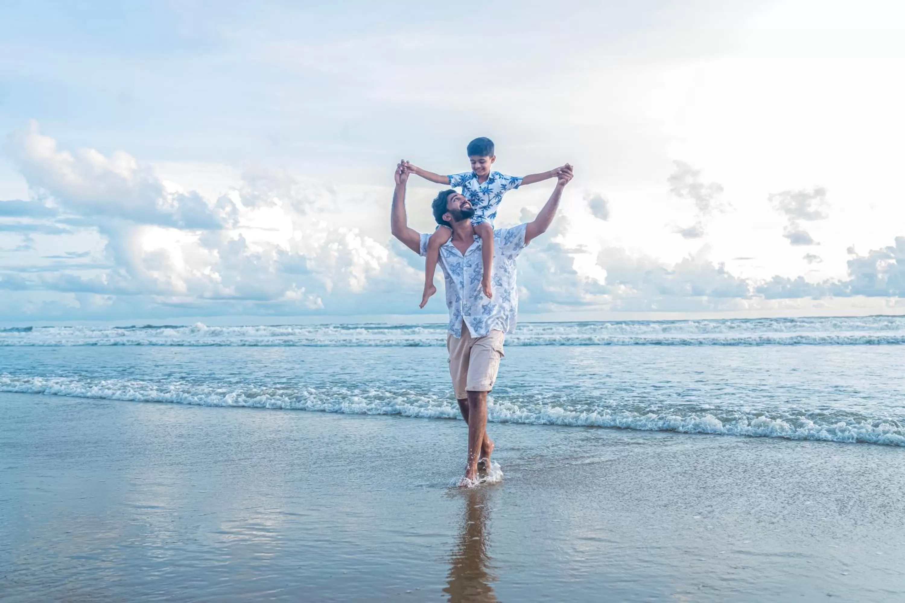 Beach in Country Inn Goa Varca Beach - 2 minutes walk to the beach